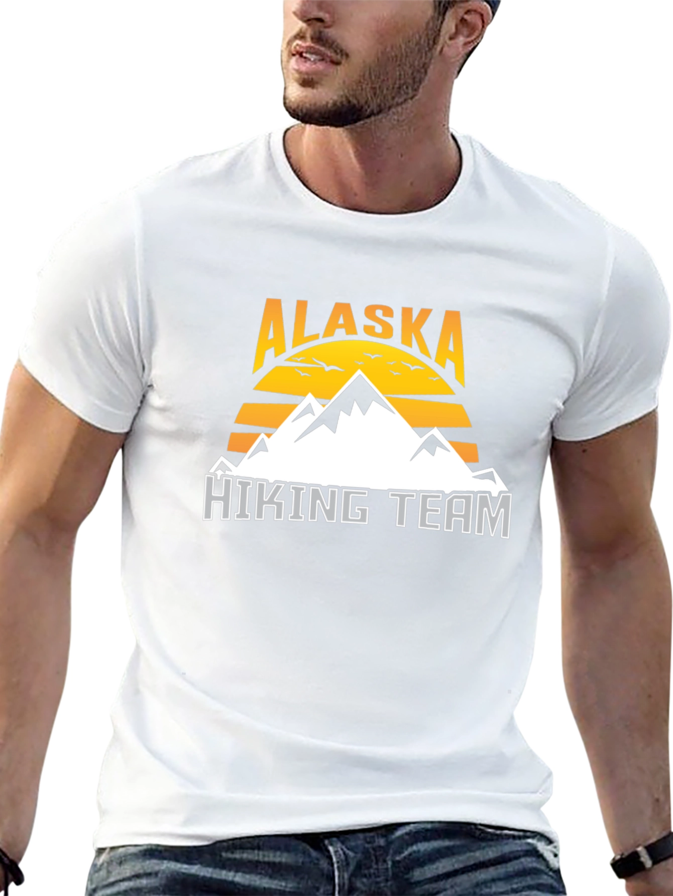 Alaska Hiking Team Graphic T-Shirt