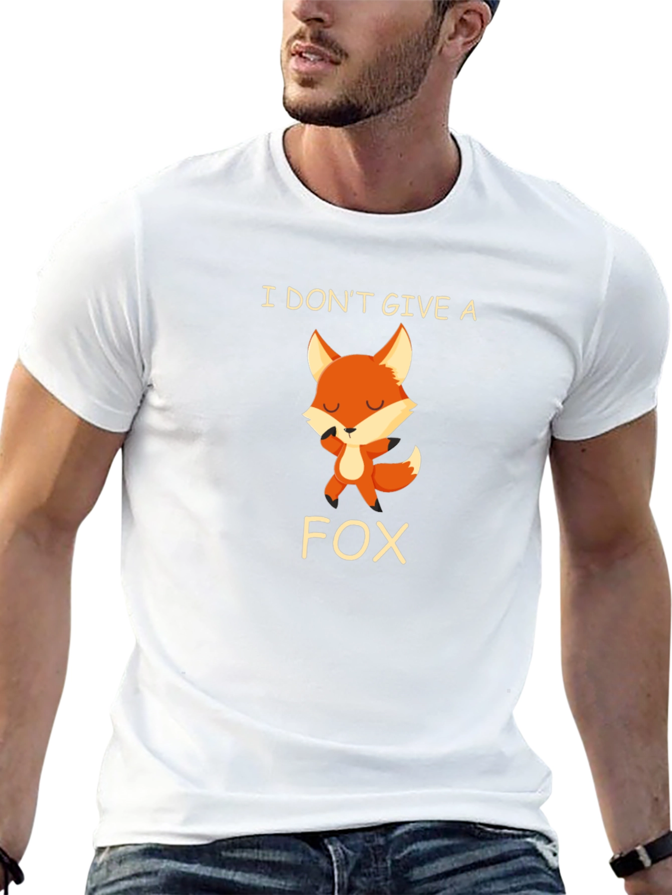 I Dont Give a Fox Funny T-Shirt
