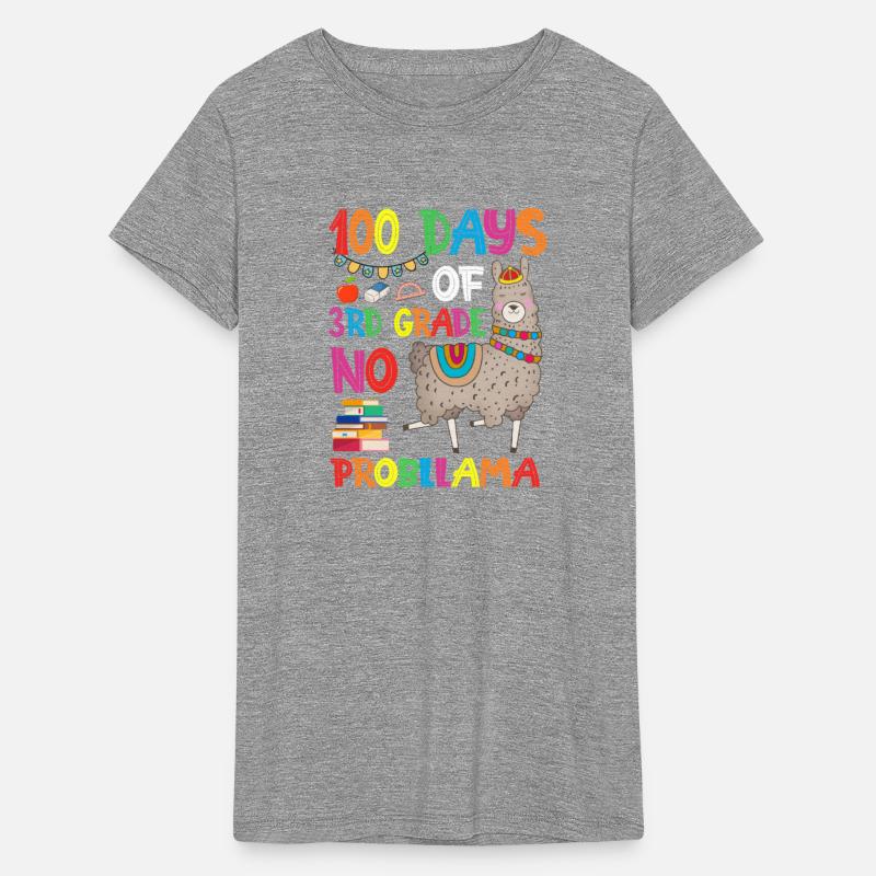 100 days of 3rd grade no probllama