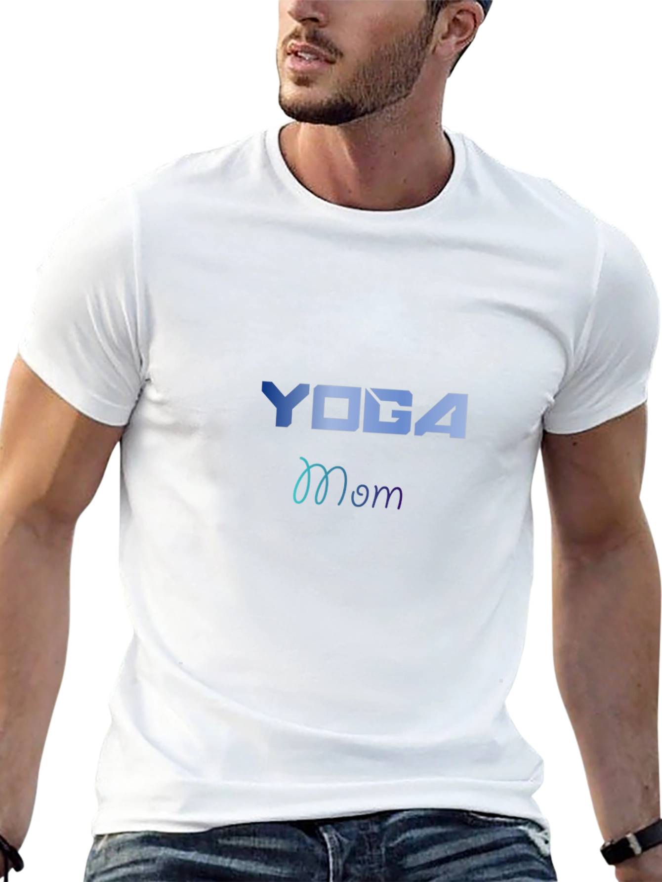 Yoga Mom Black T-Shirt