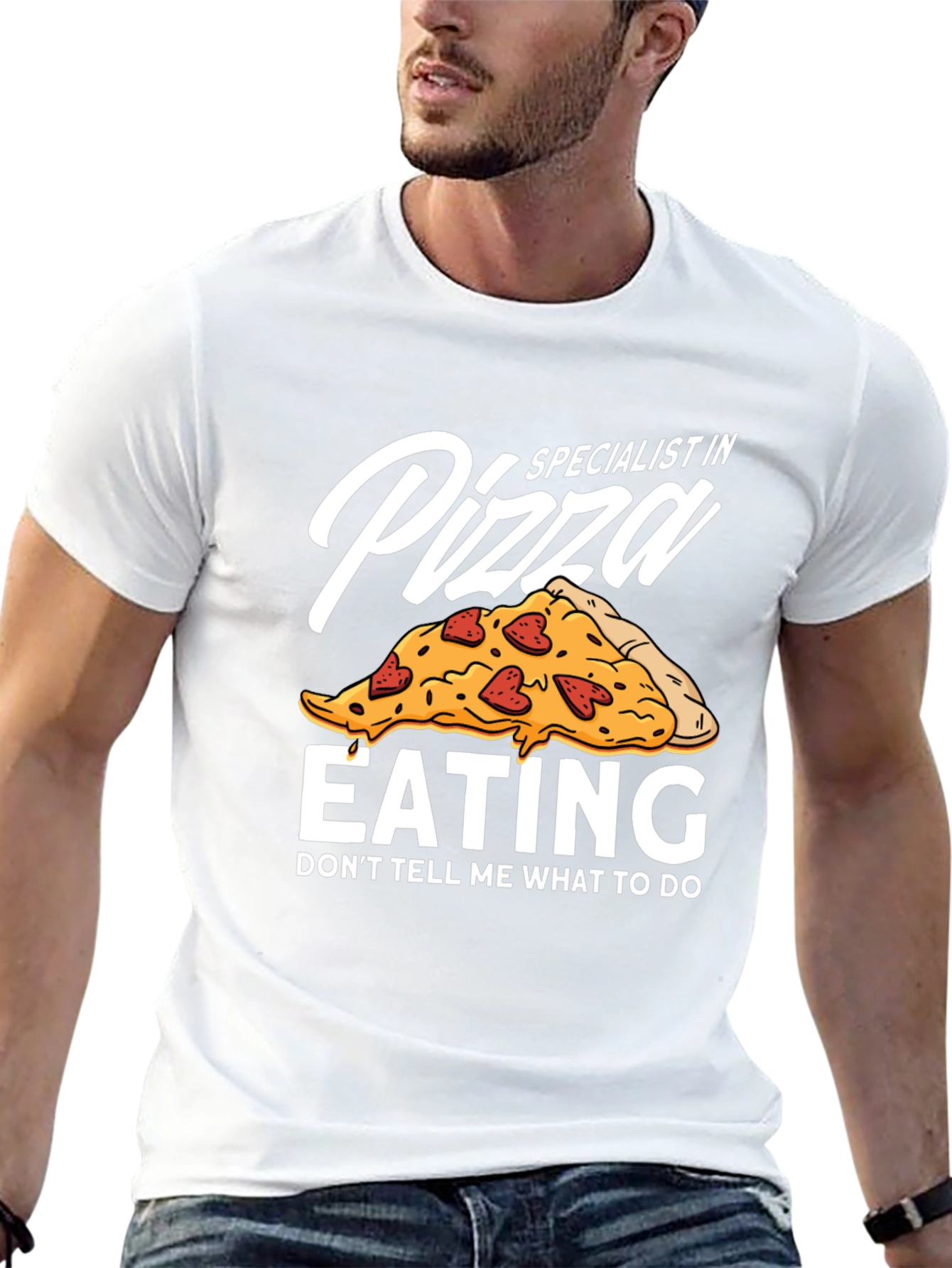 Pizza Eating Specialist Graphic T-Shirt