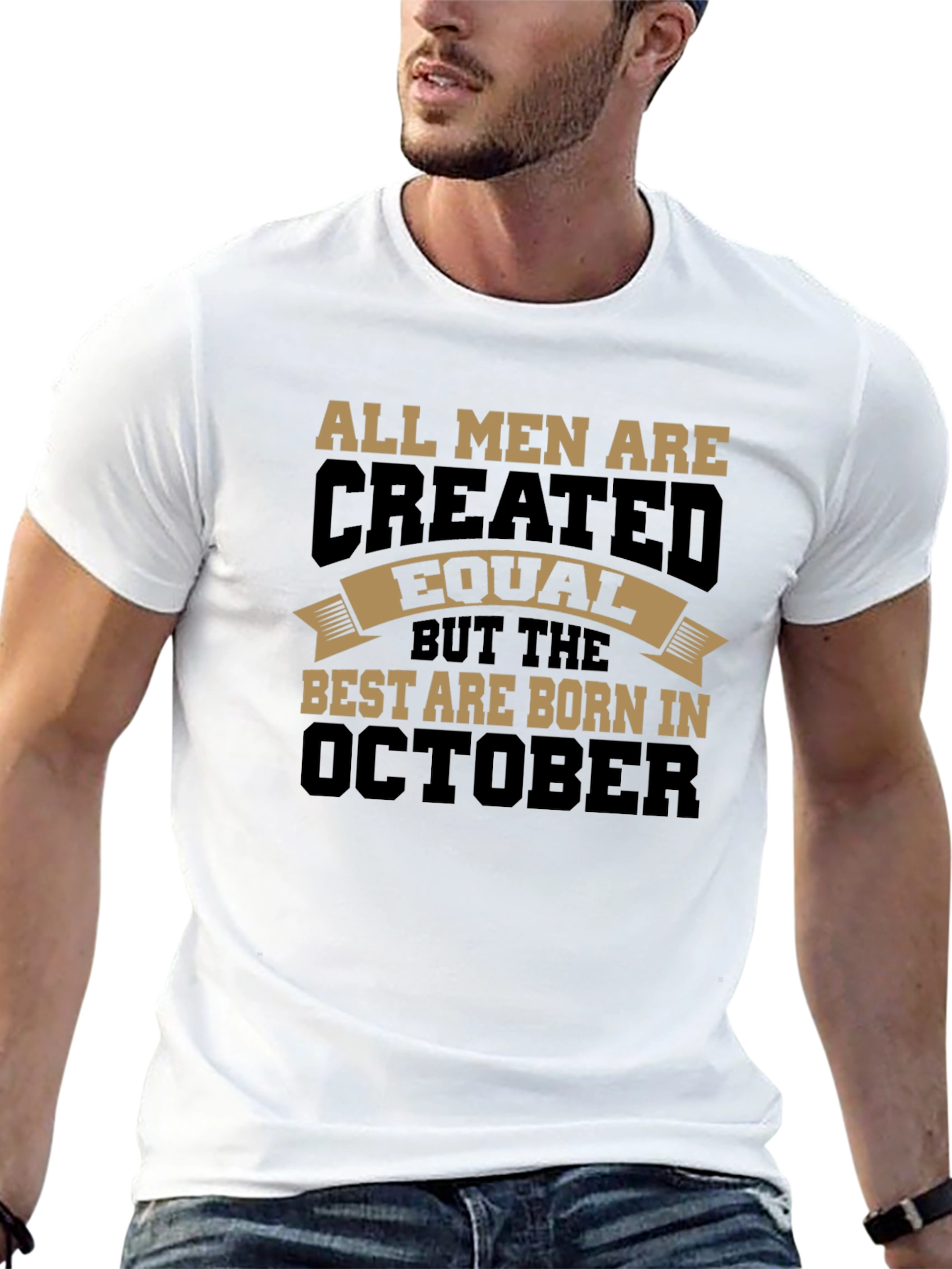 October Born Mens T-Shirt