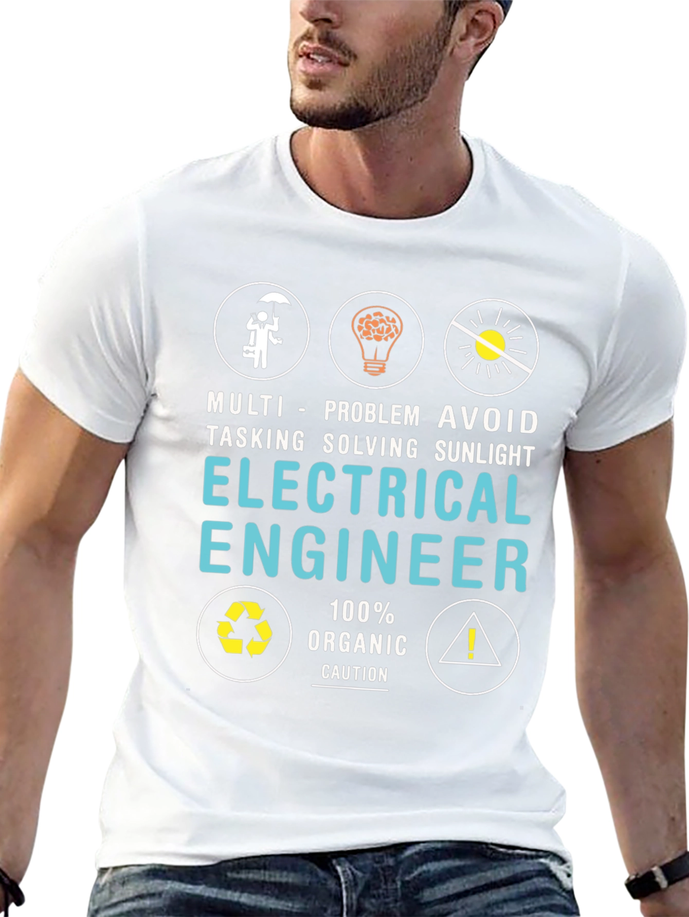 Electrical Engineer Graphic T-Shirt: Multi-Tasking Problem Solving