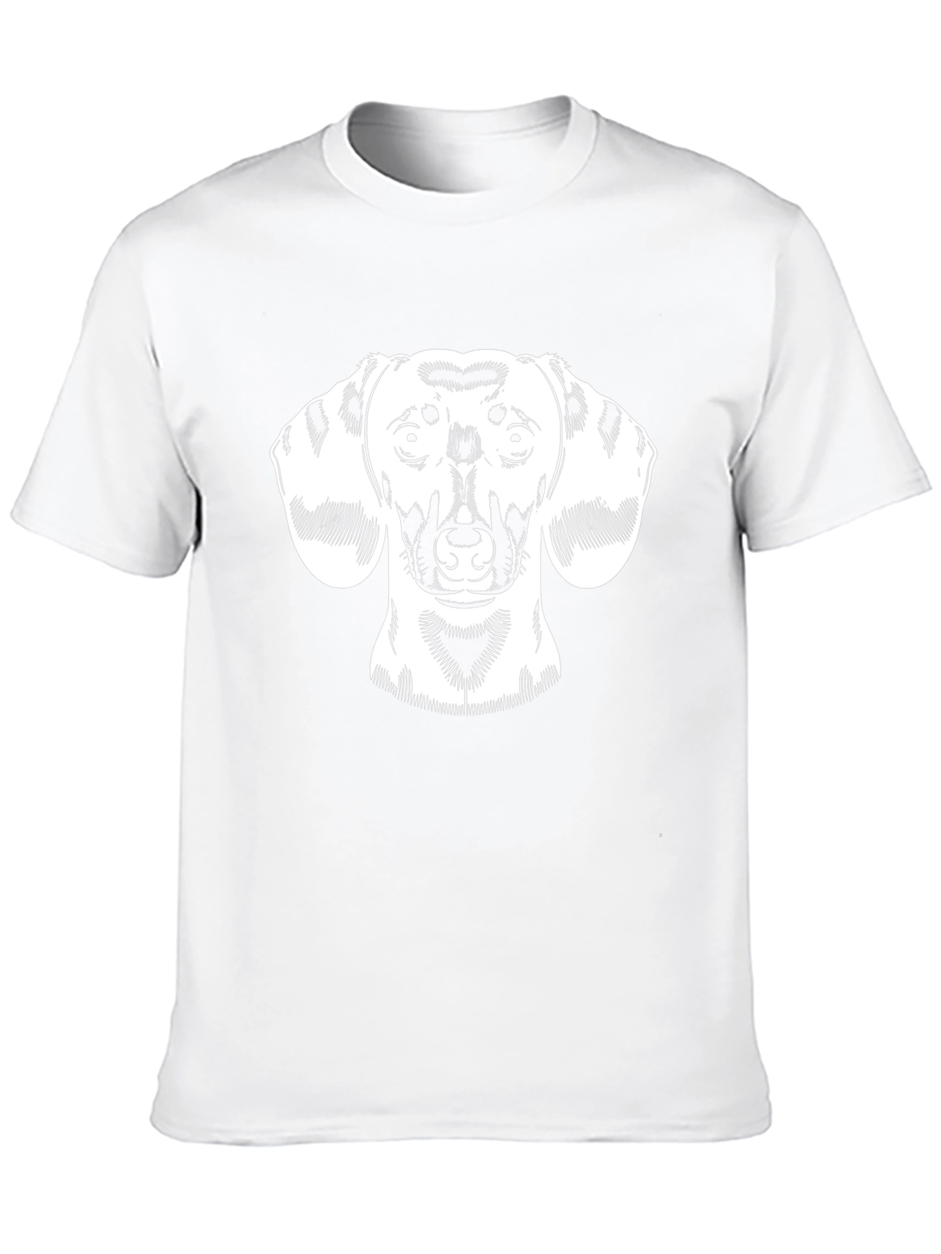 Dachshund Graphic Tee - Black Cotton Comfort