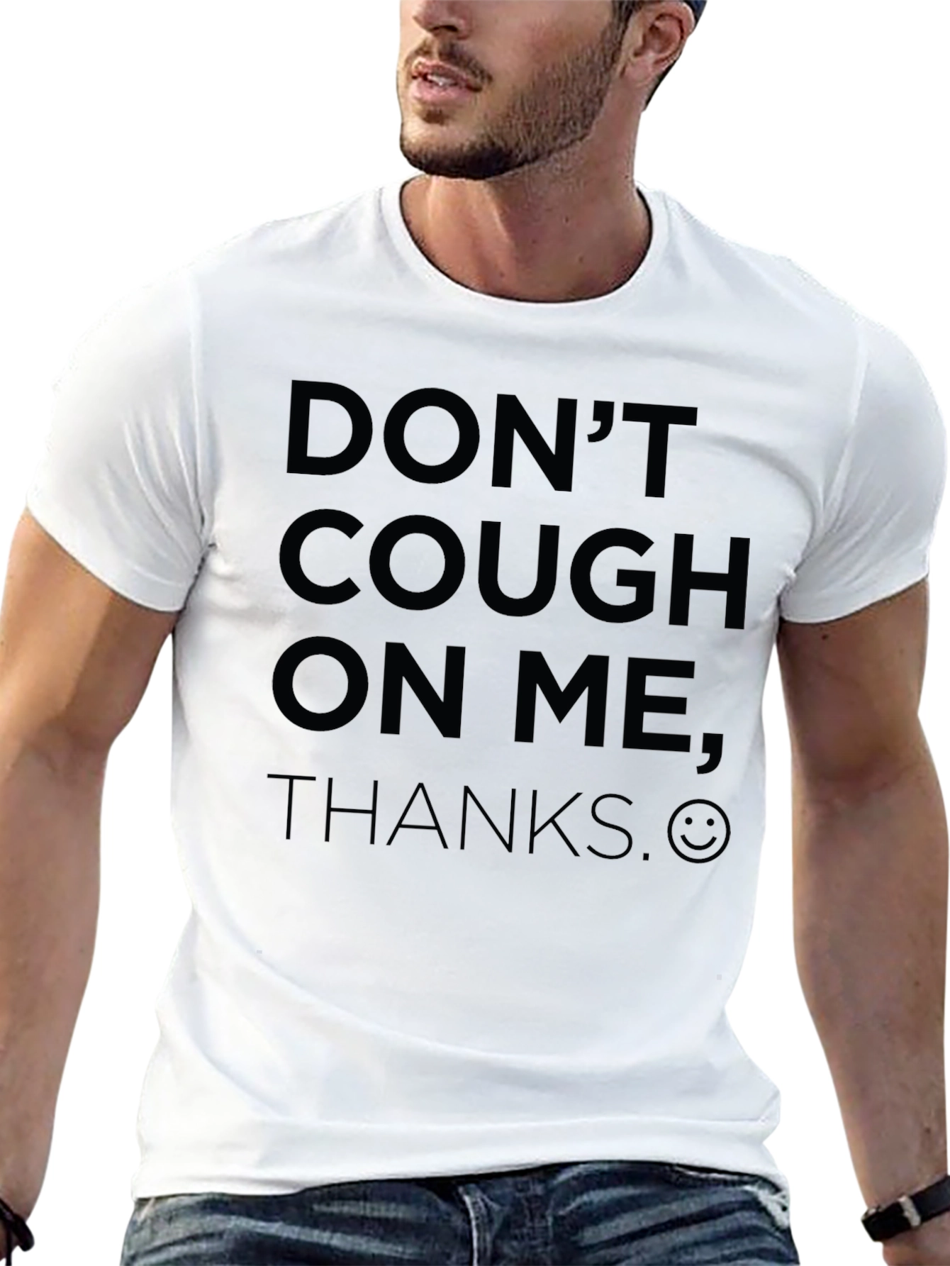 Dont Cough on Me Funny Graphic T-Shirt
