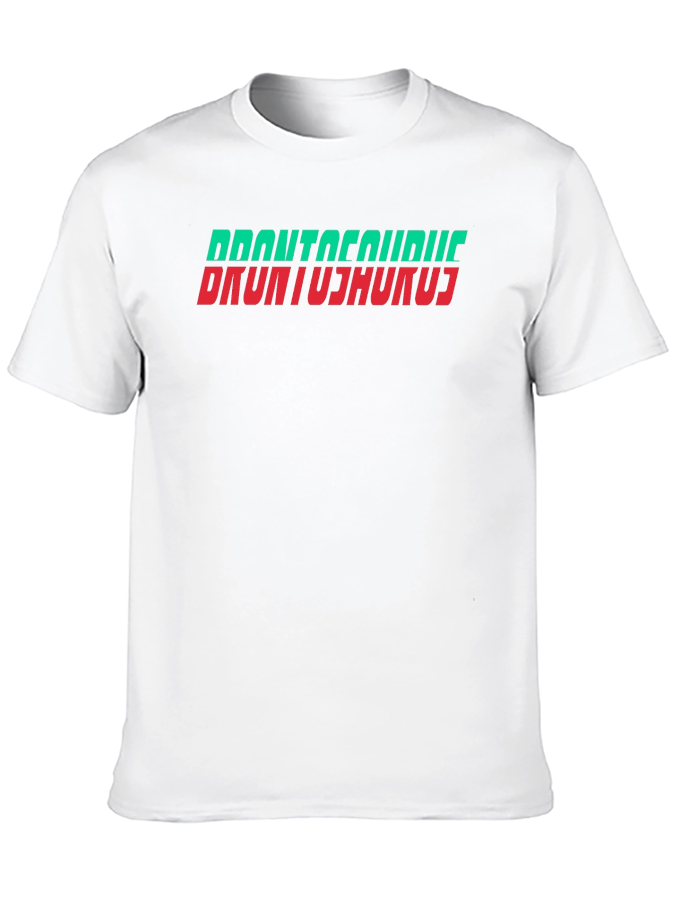 Brontosaurus Graphic Tee - Retro Dinosaur T-Shirt