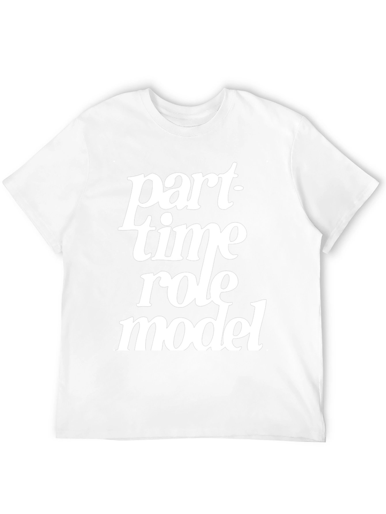 Part-Time Role Model Graphic Tee - Black T-Shirt