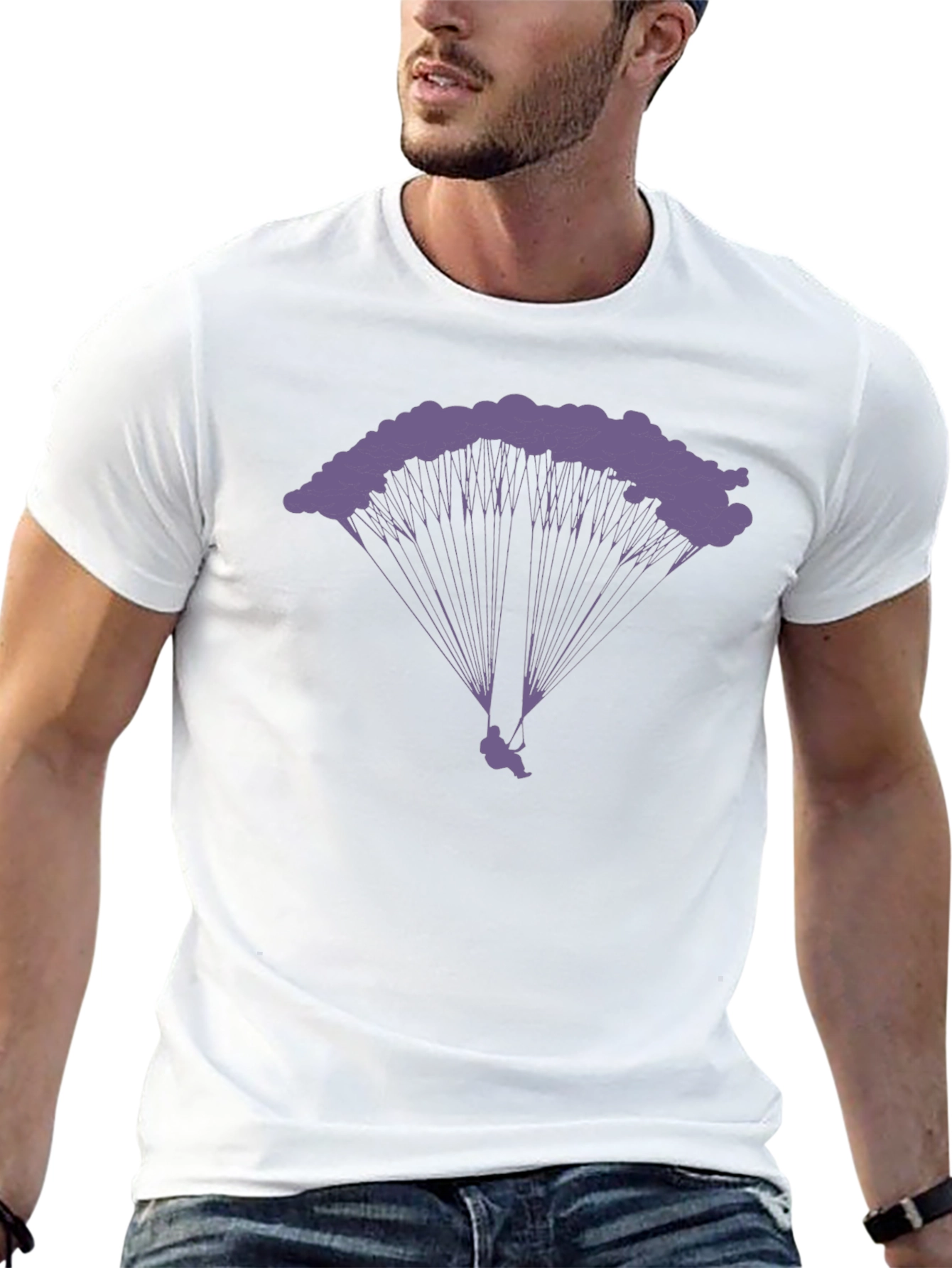 Parachute T-Shirt - Skydiving Graphic Tee