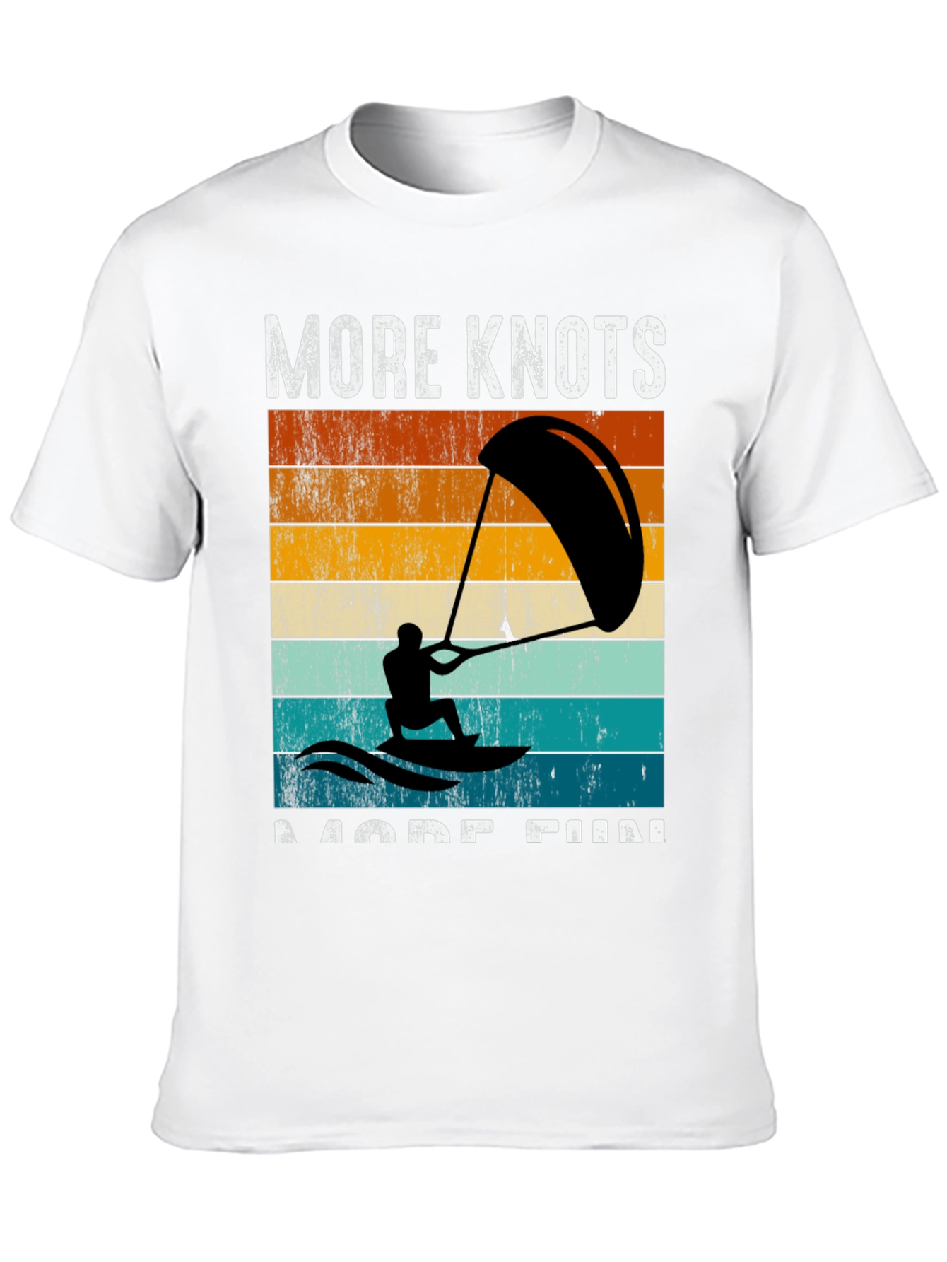 More Knots More Fun Kitesurfing T-Shirt