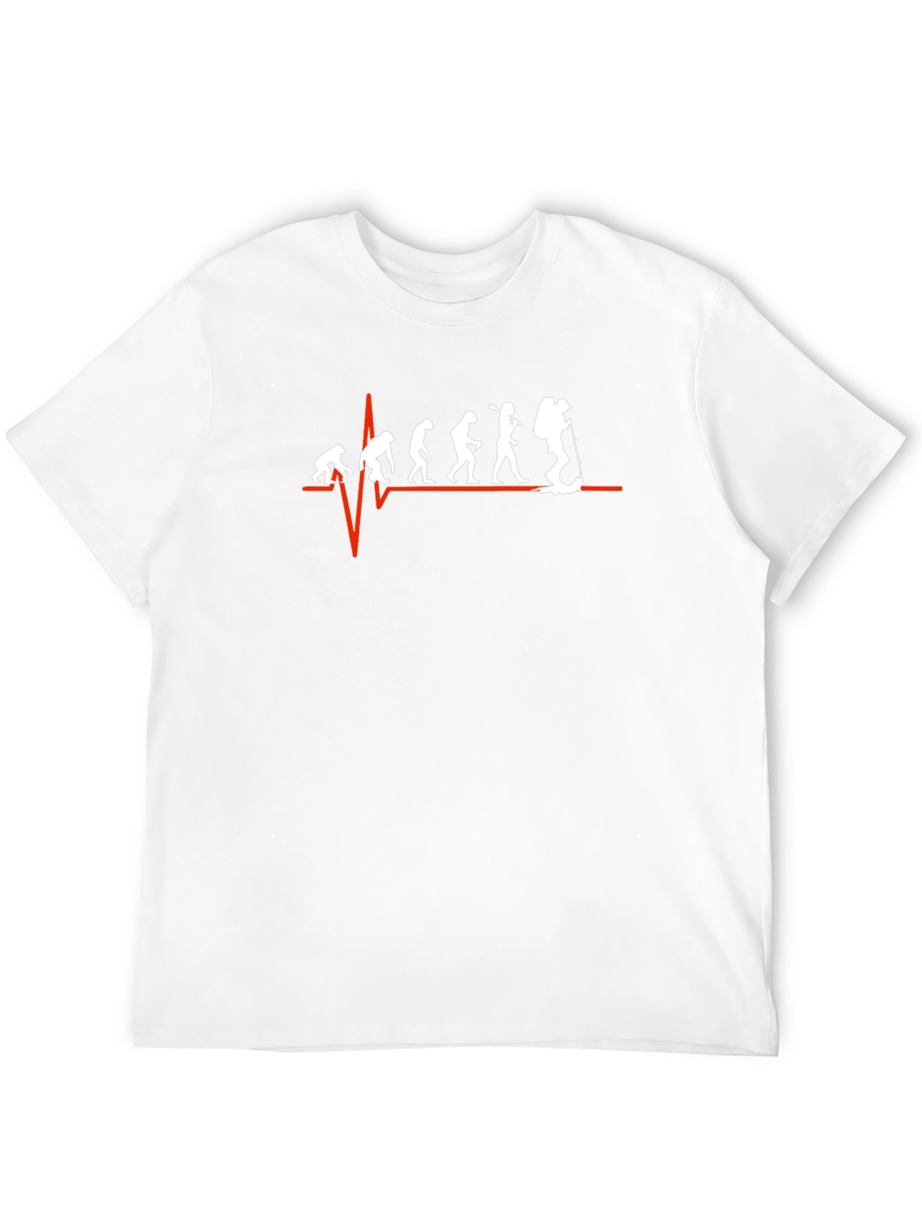 Evolution of a Hiker T-Shirt - Black Cotton Tee