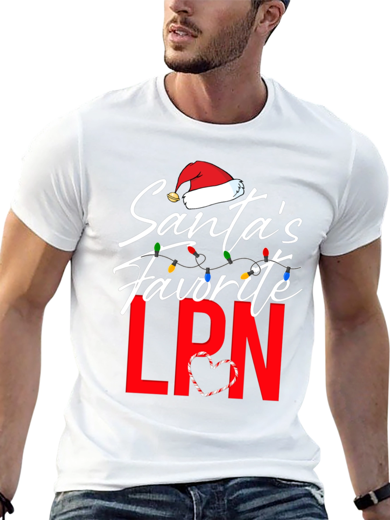 Santas Favorite LPN Christmas T-Shirt
