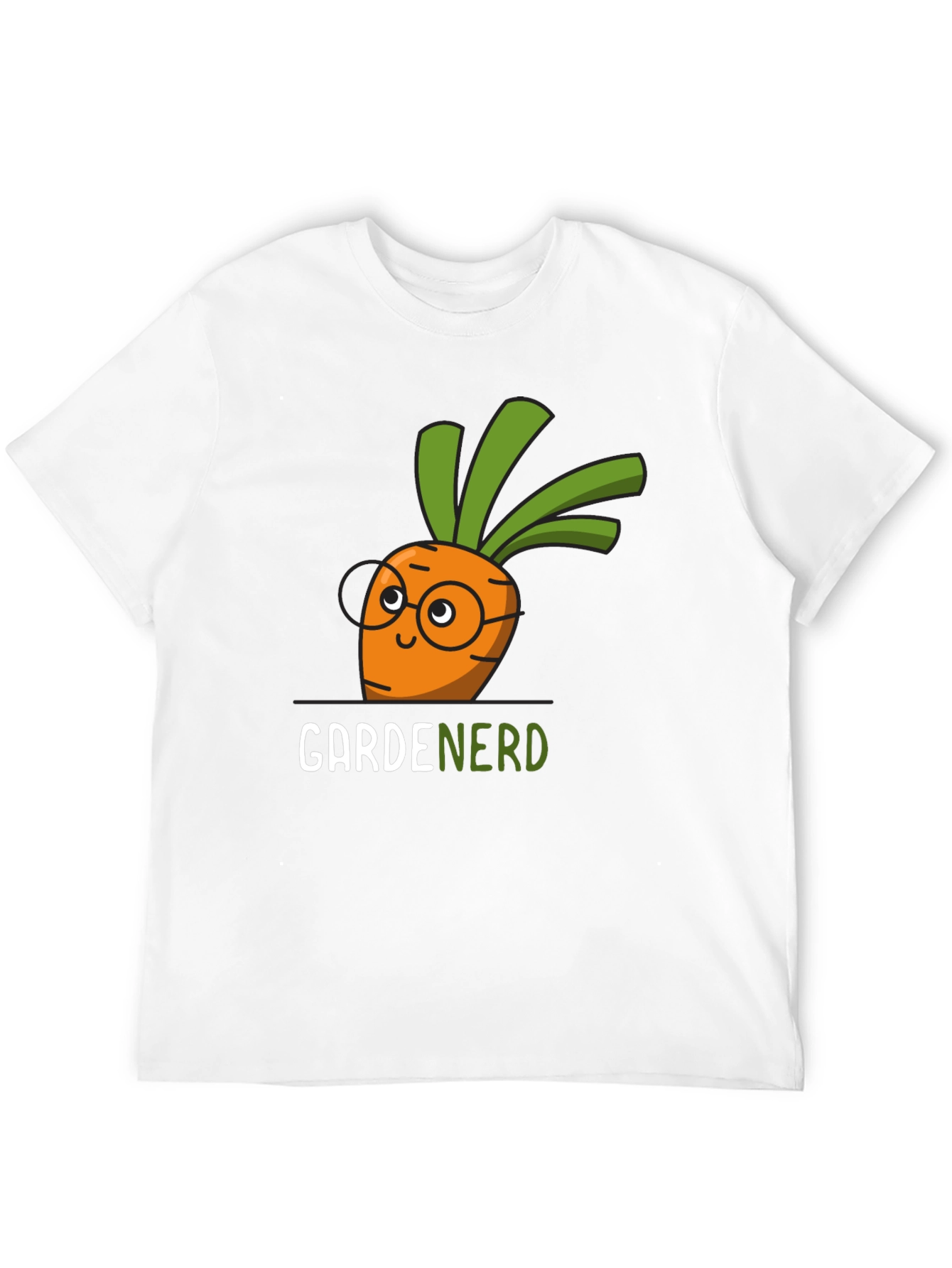 Gardenerd Carrot T-Shirt - Funny Garden Lover Tee
