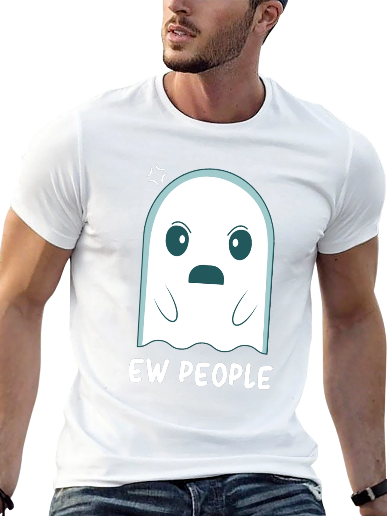Ew People Ghost Graphic Tee