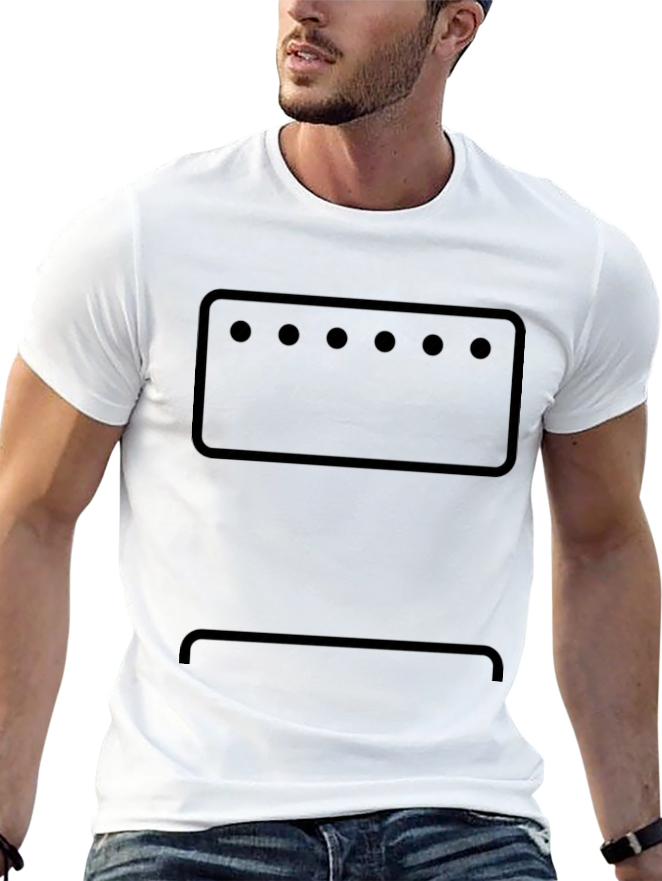 Minimalist Graphic Tee - Black T-Shirt