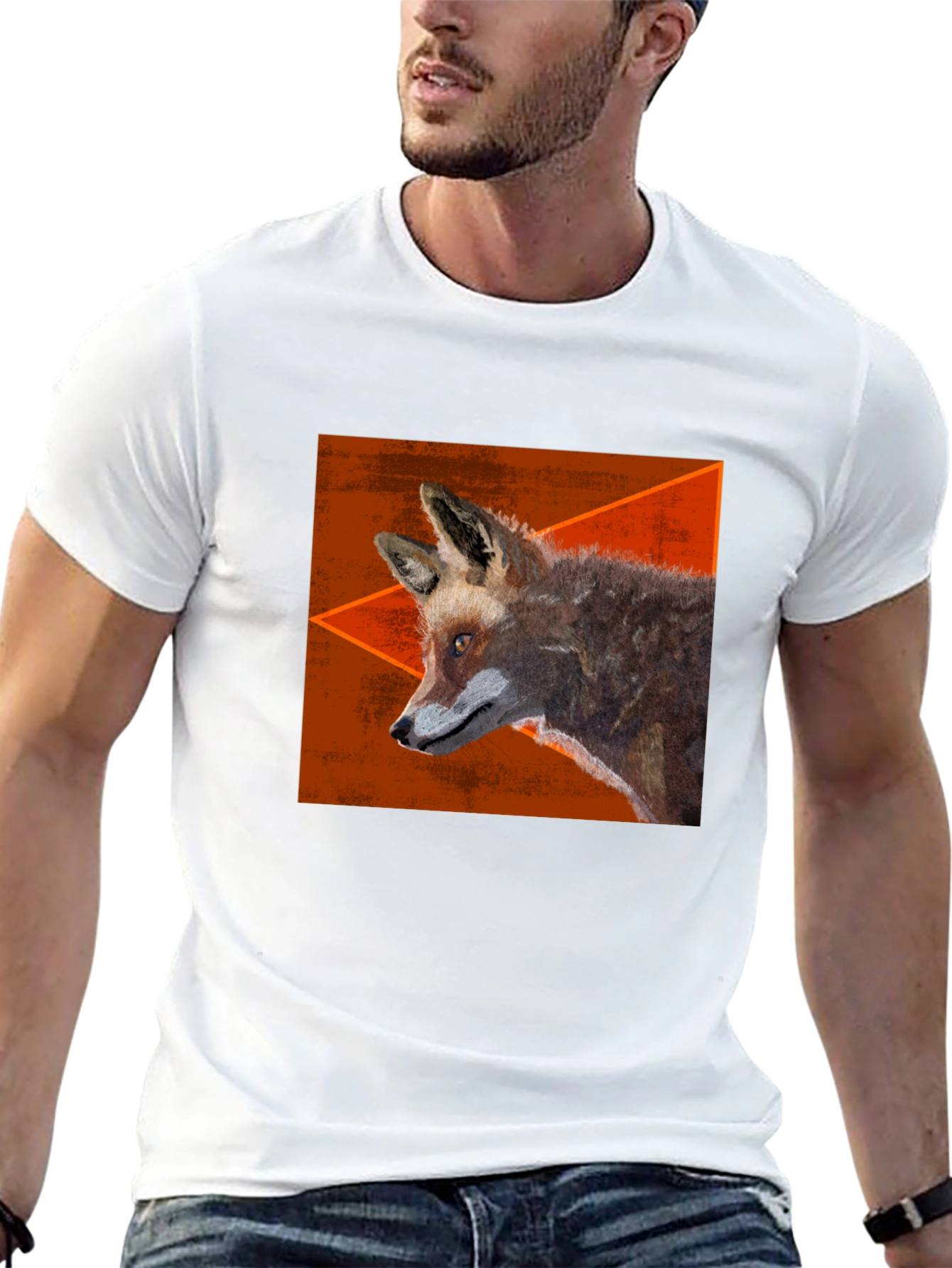 Fox Graphic Tee - Mens Black T-Shirt
