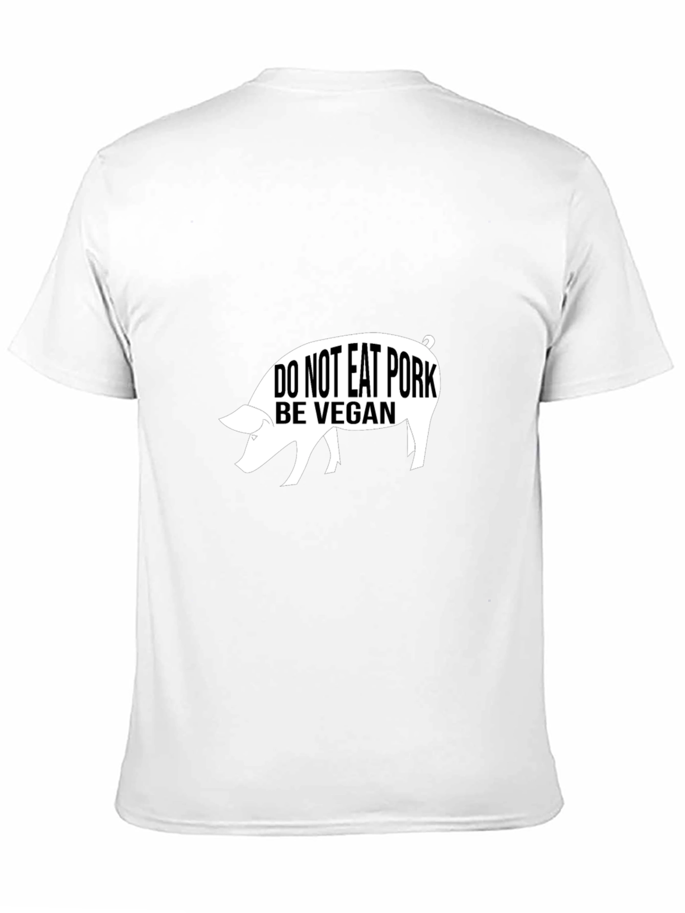 Vegan Pig T-Shirt - Do Not Eat Pork