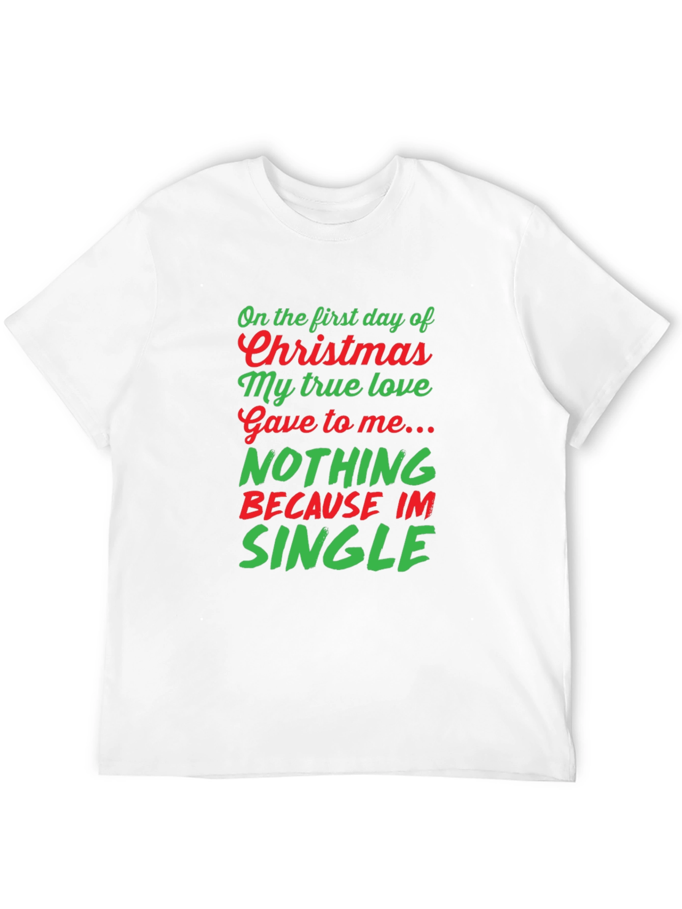 Funny Christmas Single T-Shirt