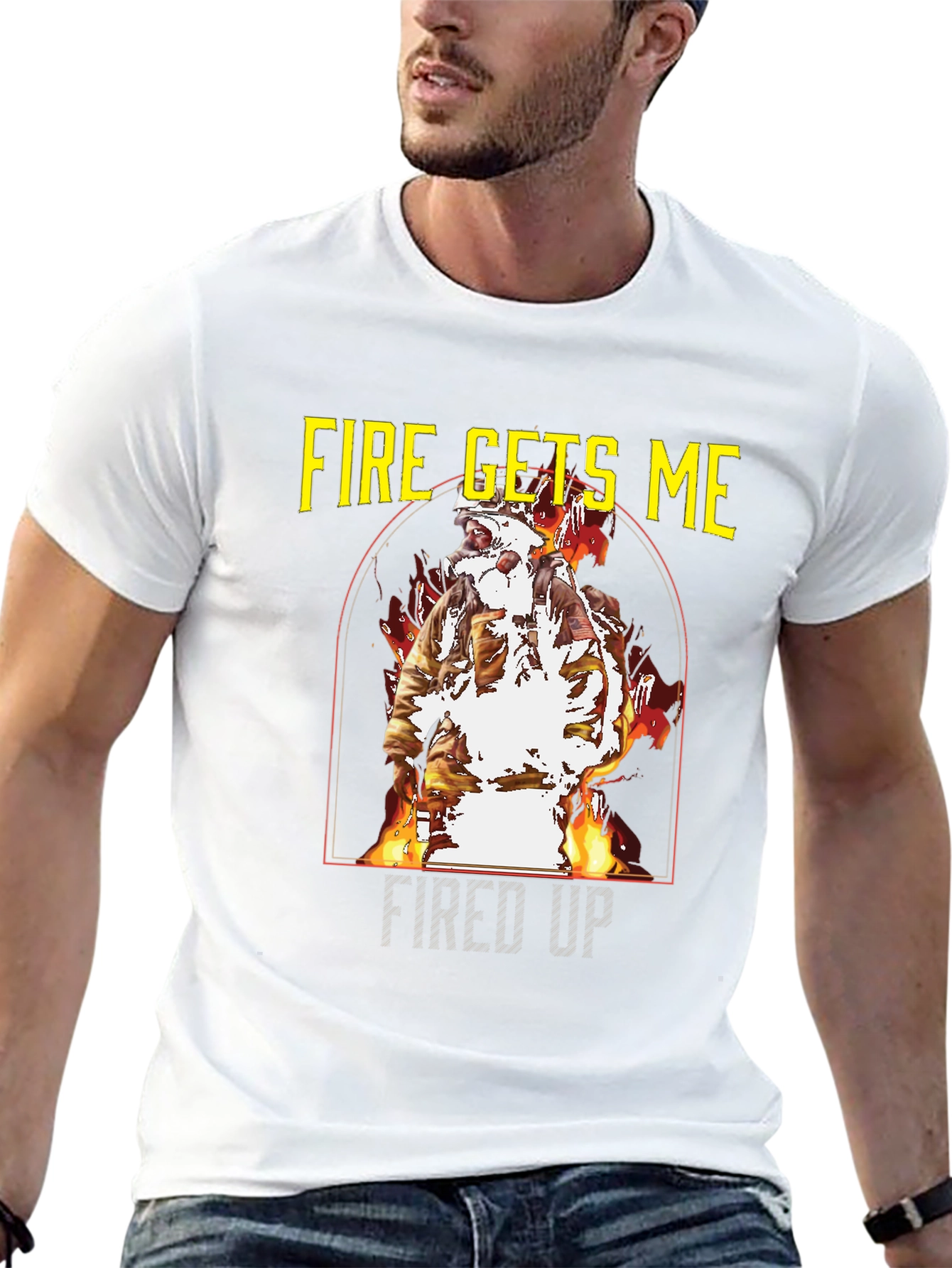 Fire Gets Me Fired Up T-Shirt