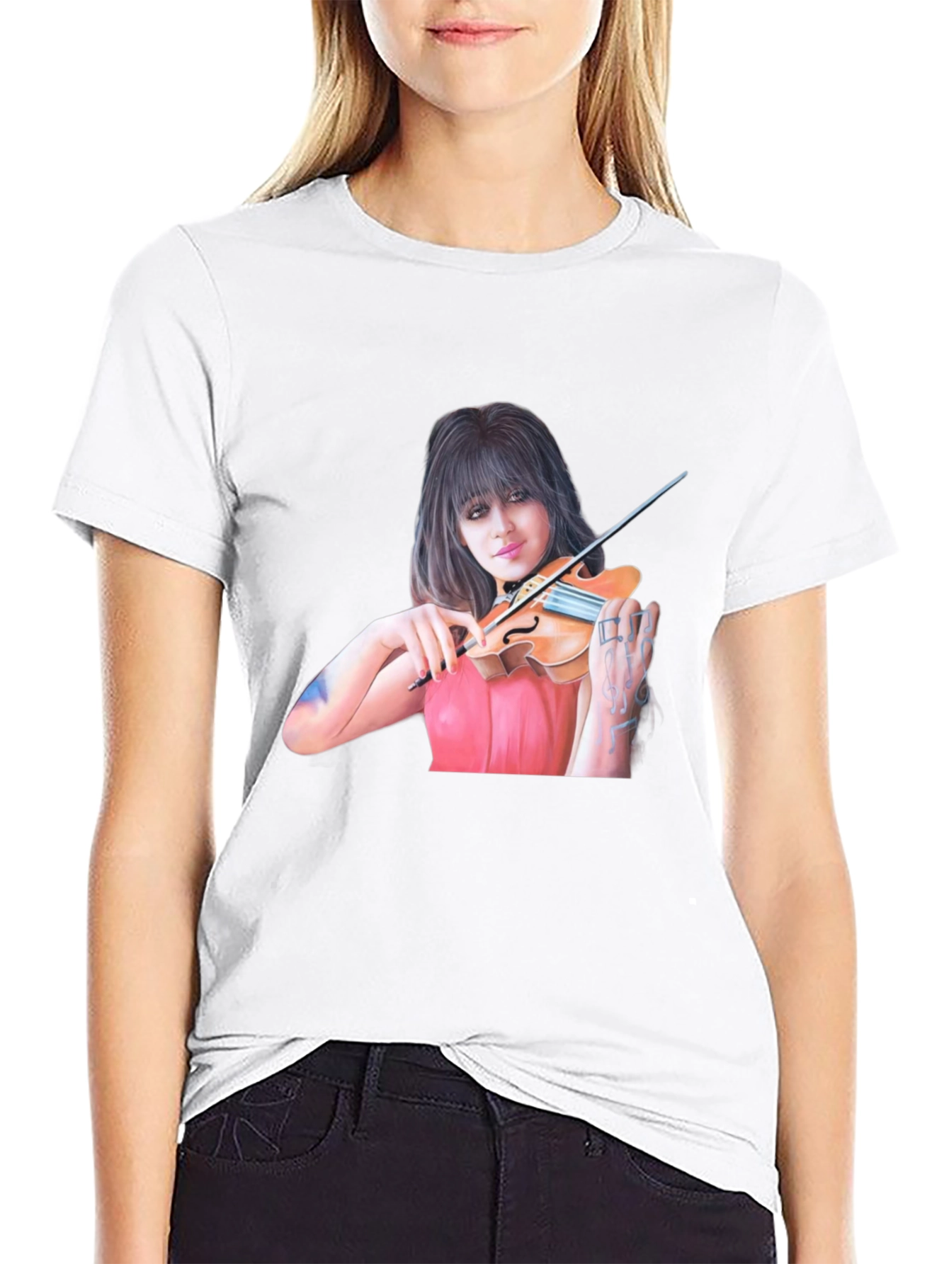 Violinist Graphic Tee - Unisex