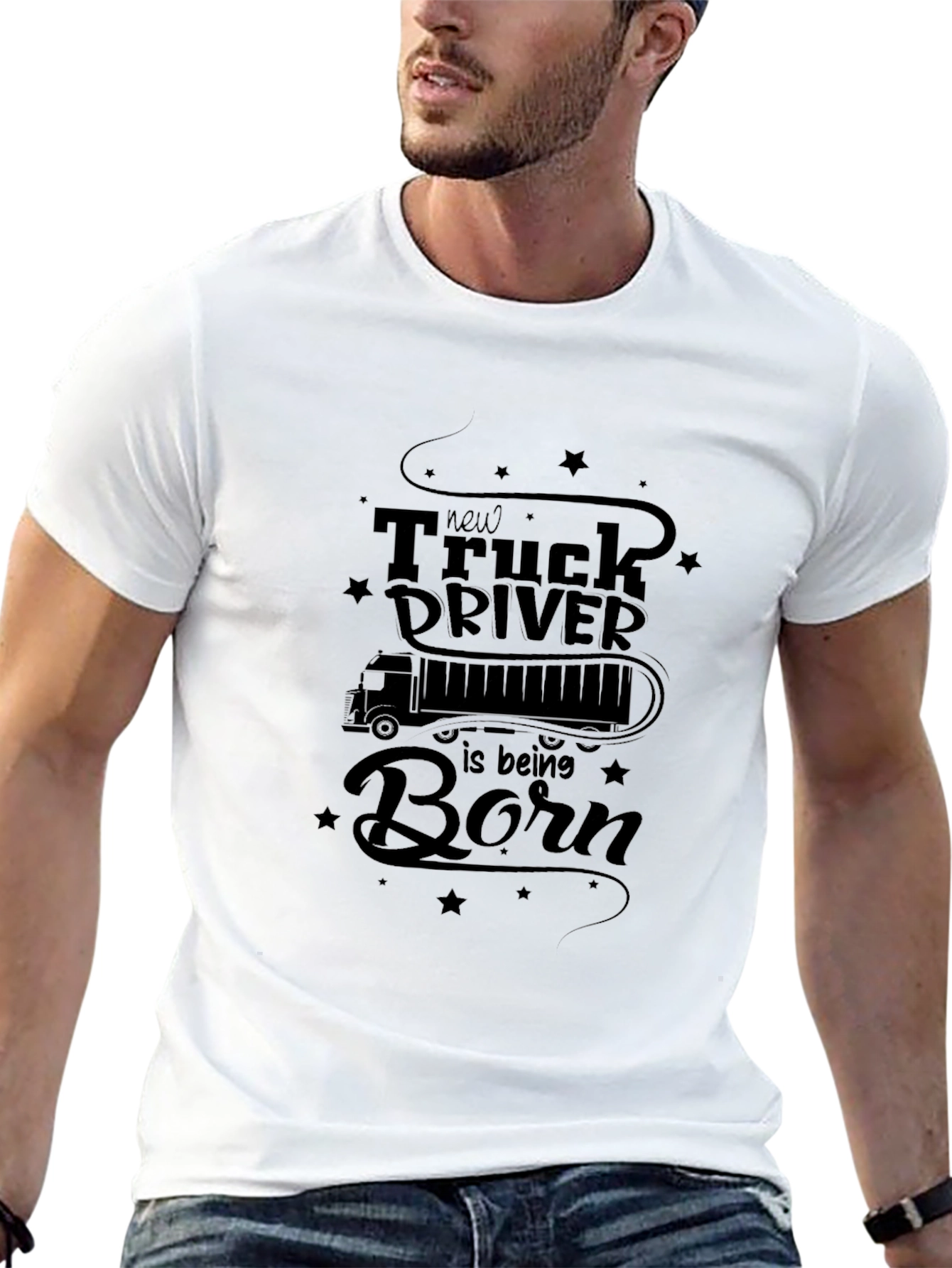 New Truck Driver Black T-Shirt
