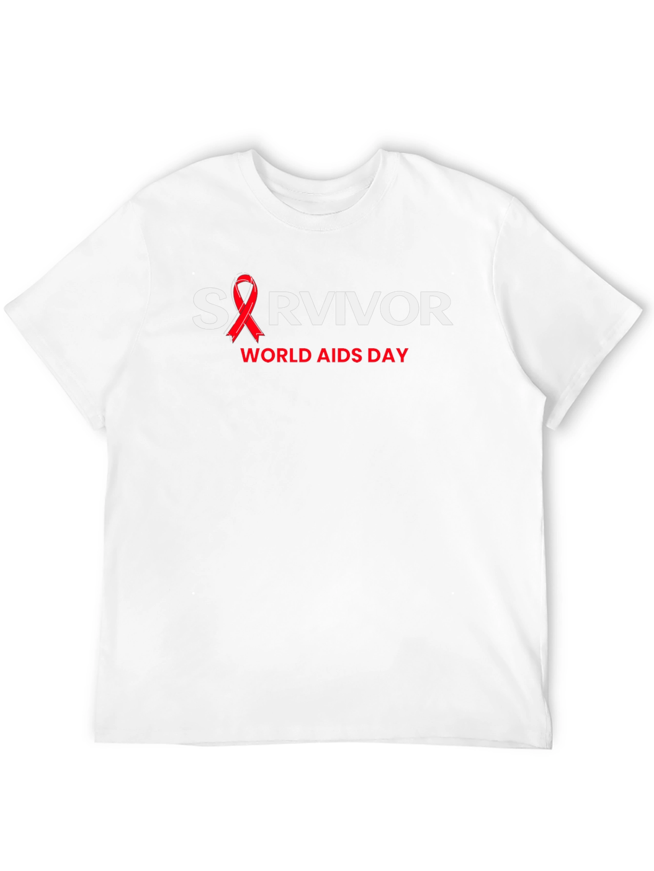 Survivor World AIDS Day Awareness T-Shirt