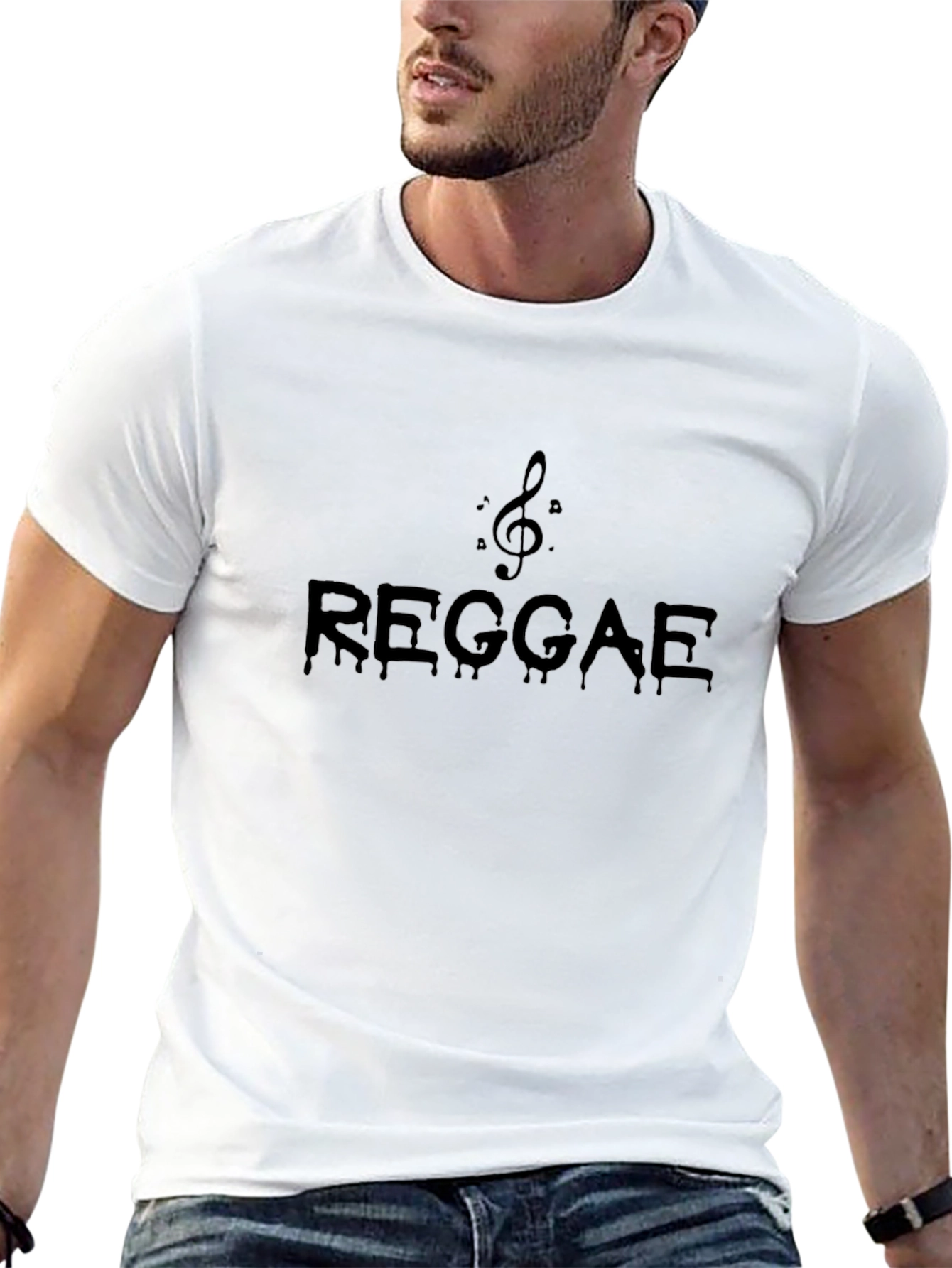 Reggae Music T-Shirt - Black Tee
