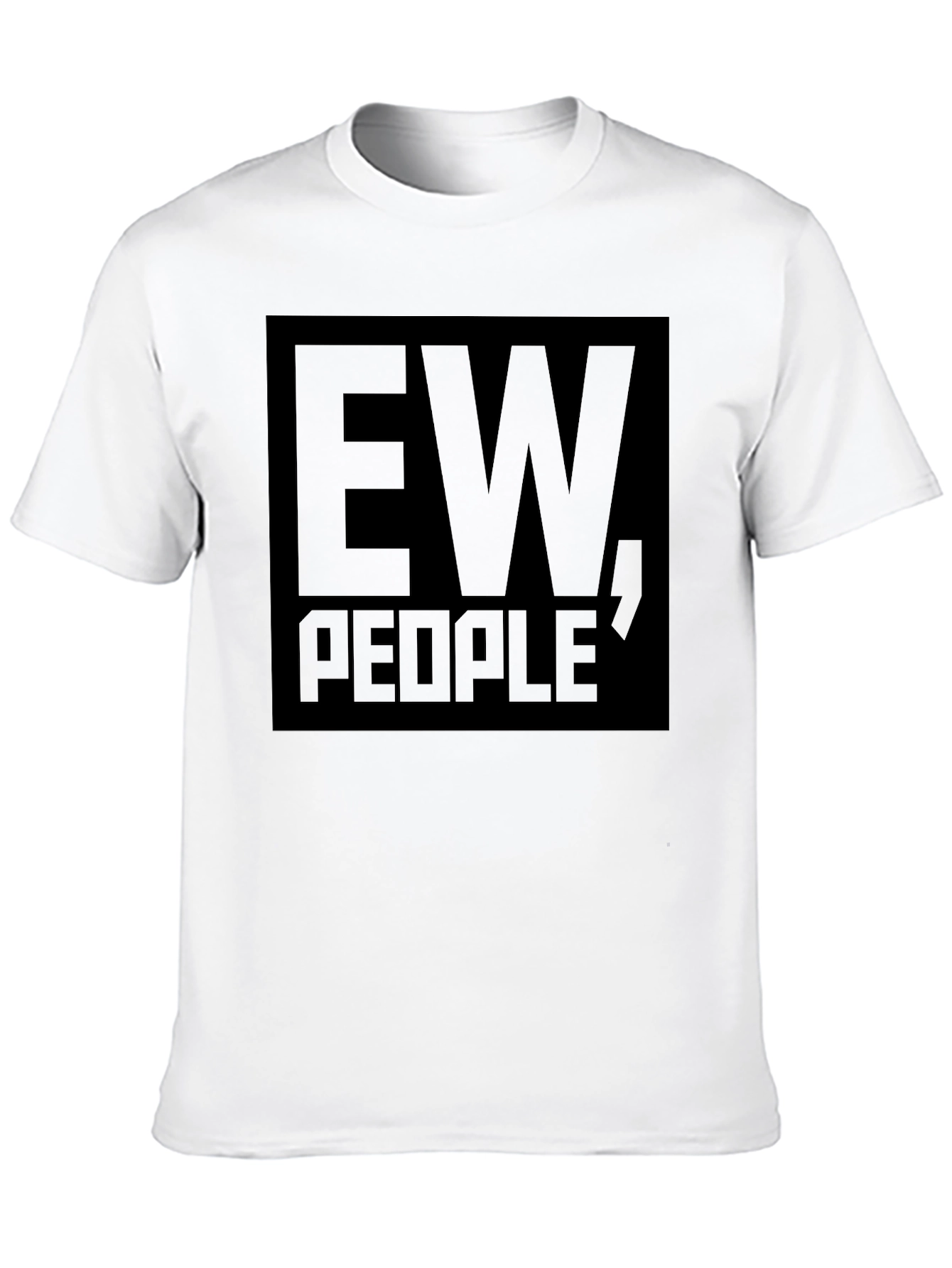 Ew People Graphic T-Shirt - Casual Style