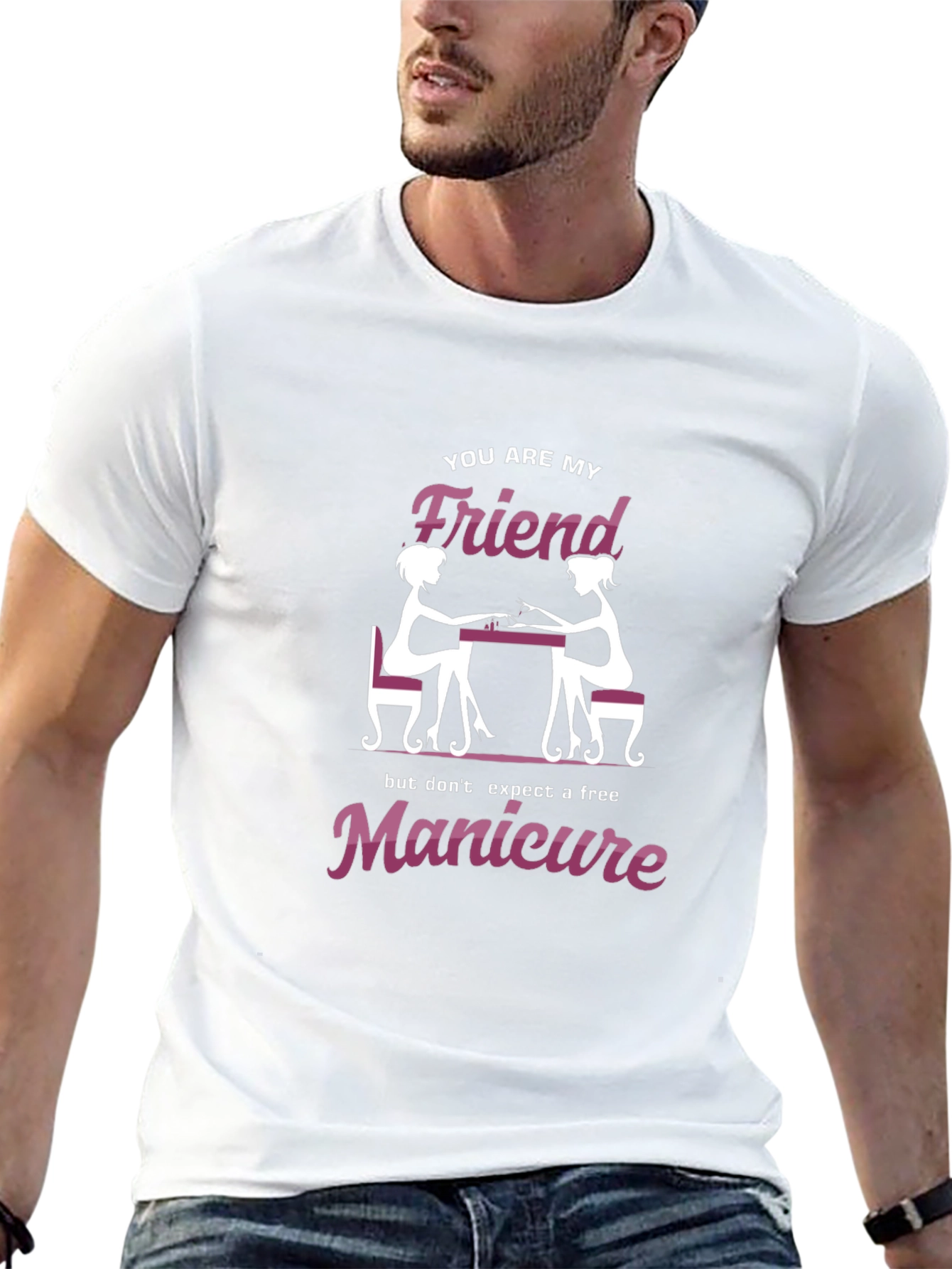 Friend Manicure Graphic Tee - Unisex T-Shirt