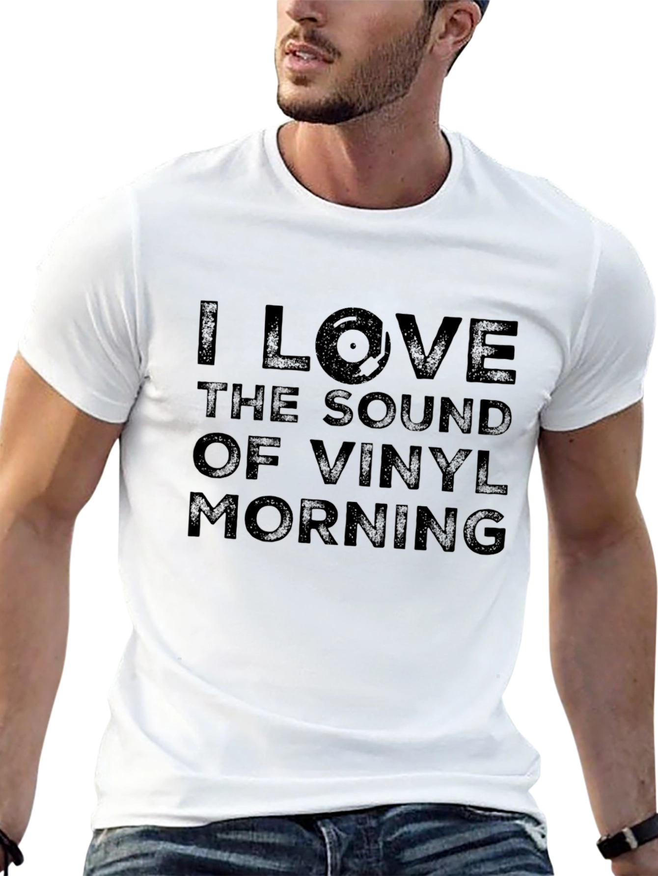 I Love Vinyl Record Music T-Shirt