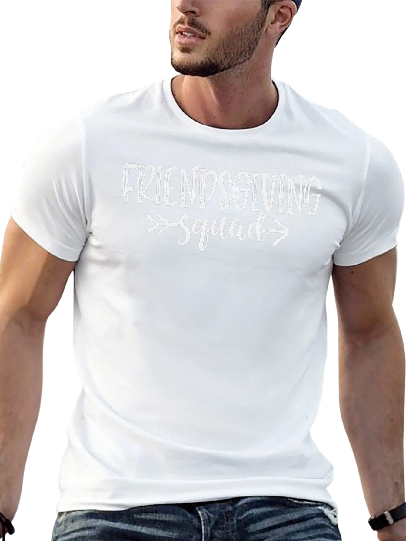 Friendsgiving Squad T-Shirt - Festive Thanksgiving Tee