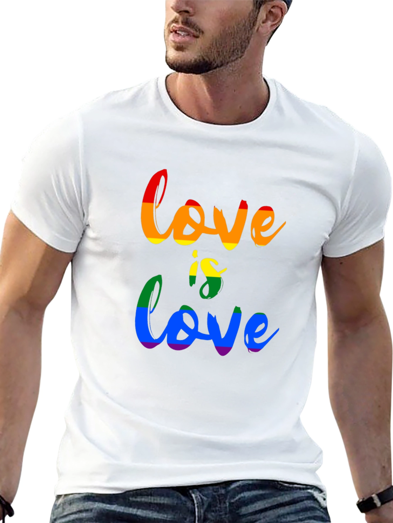 Love is Love Pride T-Shirt - Unisex Black Tee