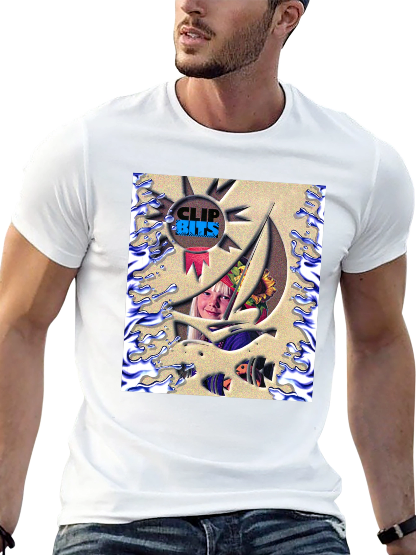 Clip Bits Graphic T-Shirt
