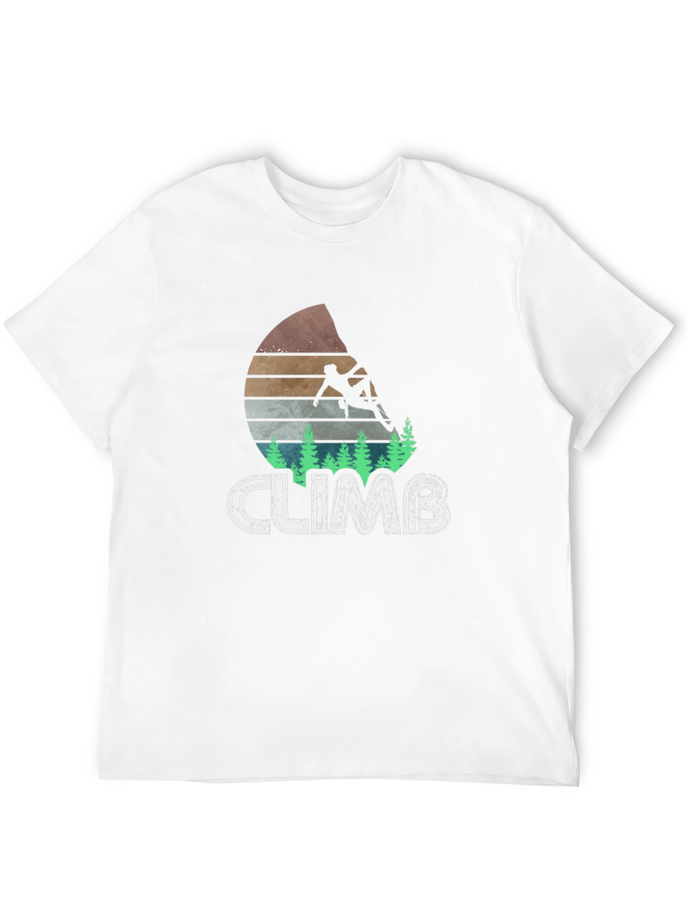Climb T-Shirt Rock Climbing Adventure Tee
