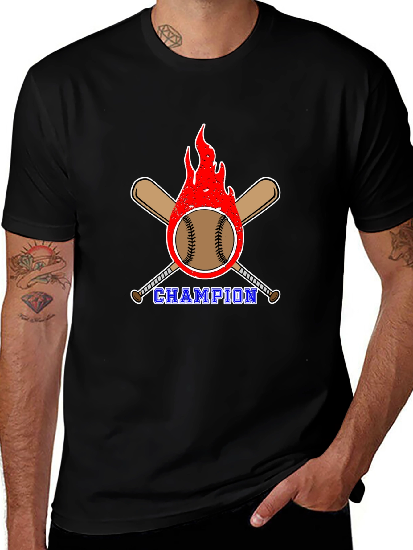 Champion Baseball Graphic T-Shirt
