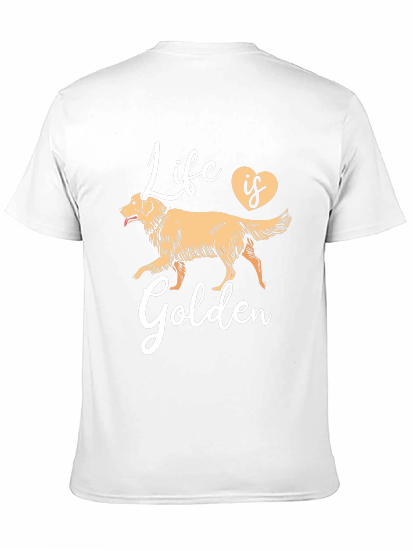 Life is Golden T-Shirt - Dog Lover Tee