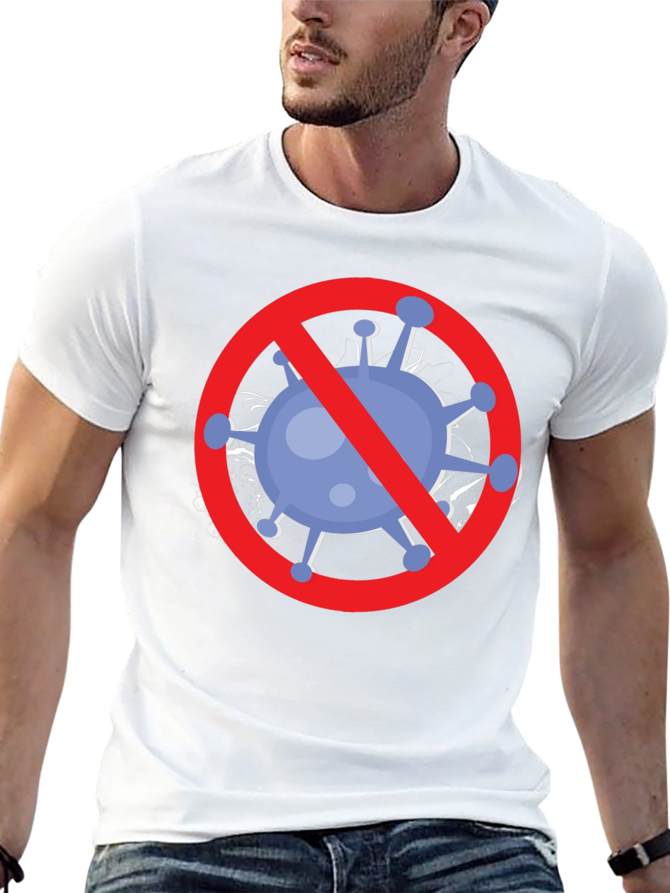Anti-Virus Graphic Tee - Stay Protected & Stylish!