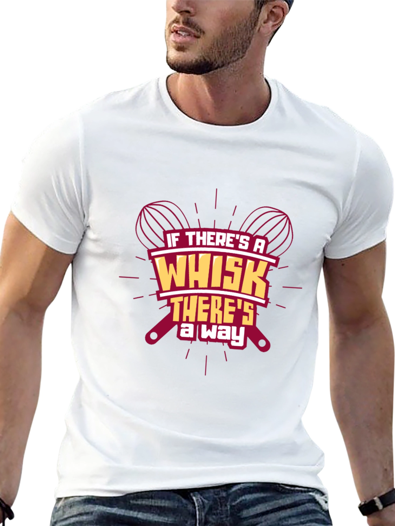 Whisk Way T-Shirt: Bakers Humor Tee