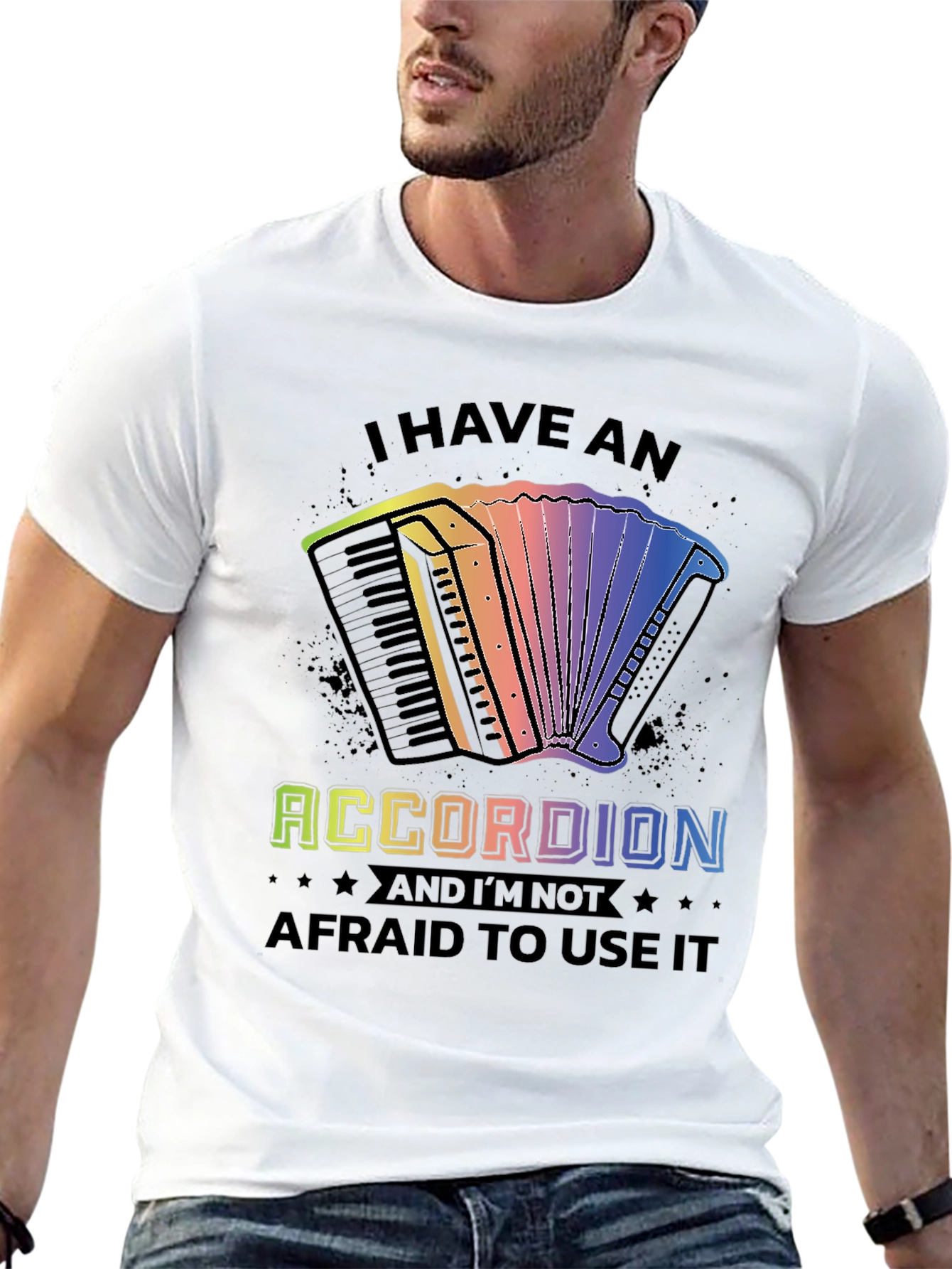 Accordion T-Shirt - Music Lover Tee