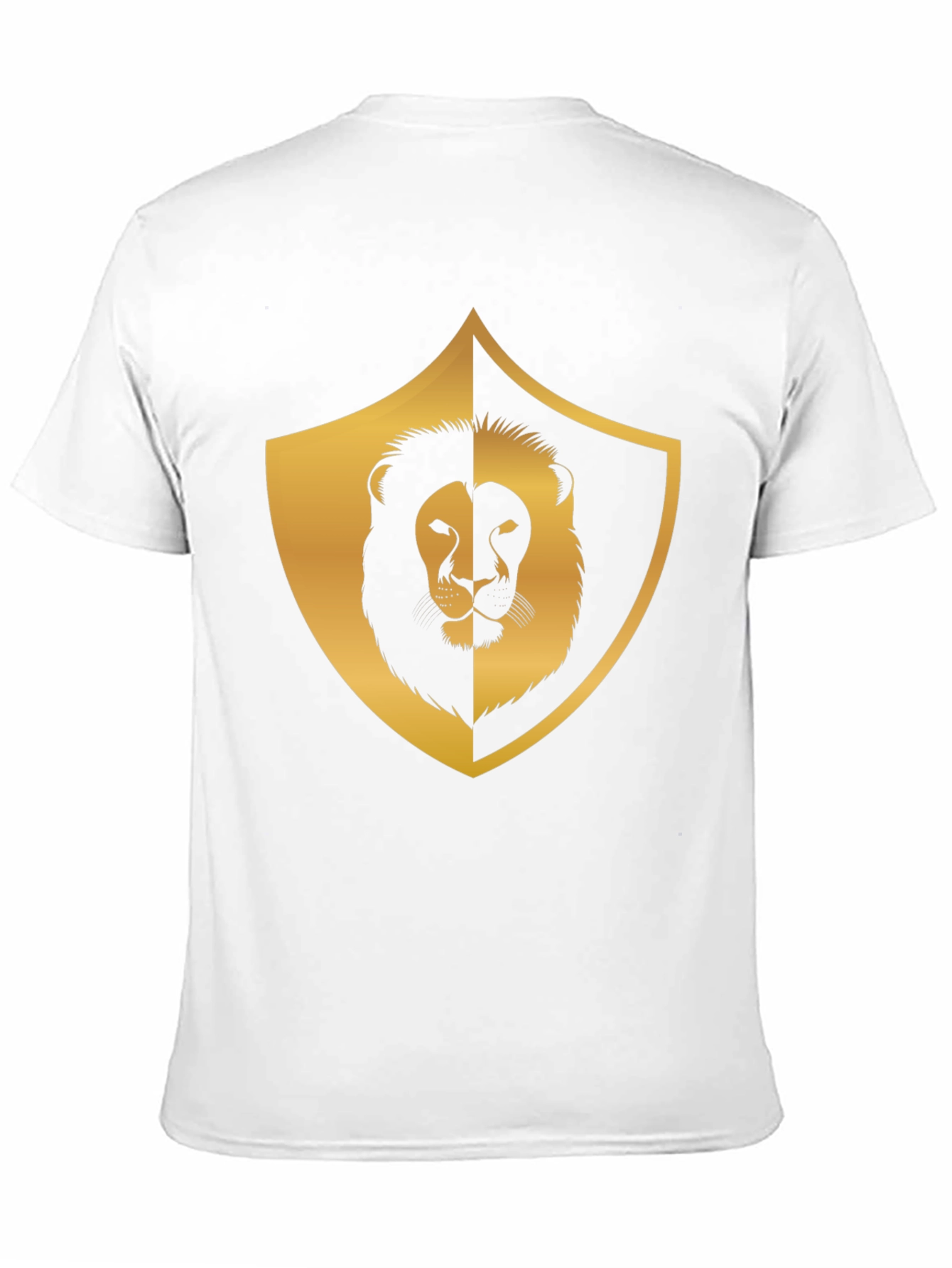Lion Shield Graphic Tee - Black