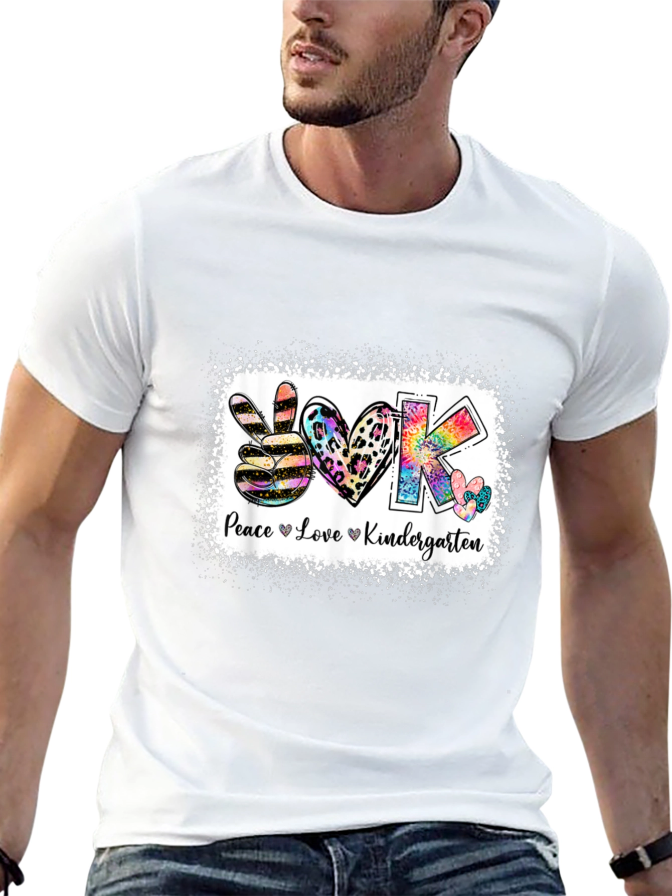 Peace Love Kindergarten T-Shirt