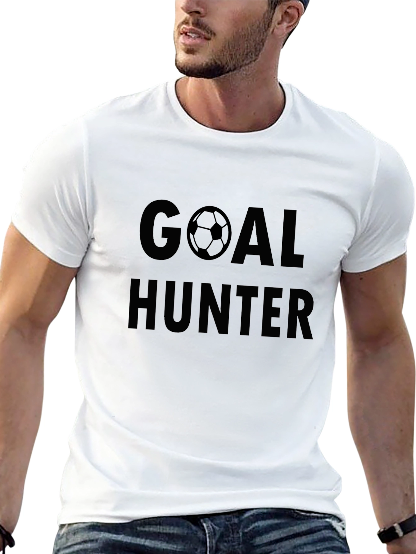 Goal Hunter Soccer T-Shirt - Black