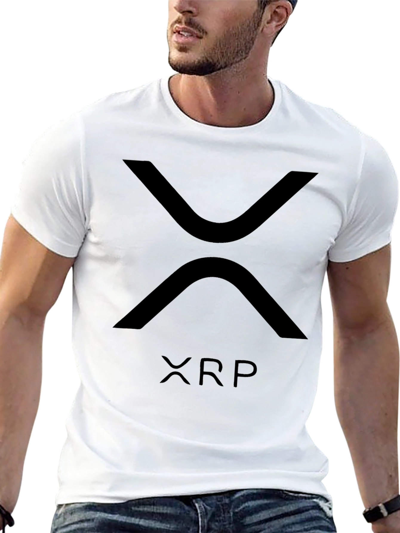 XRP Crypto T-Shirt - Modern Minimalist Style