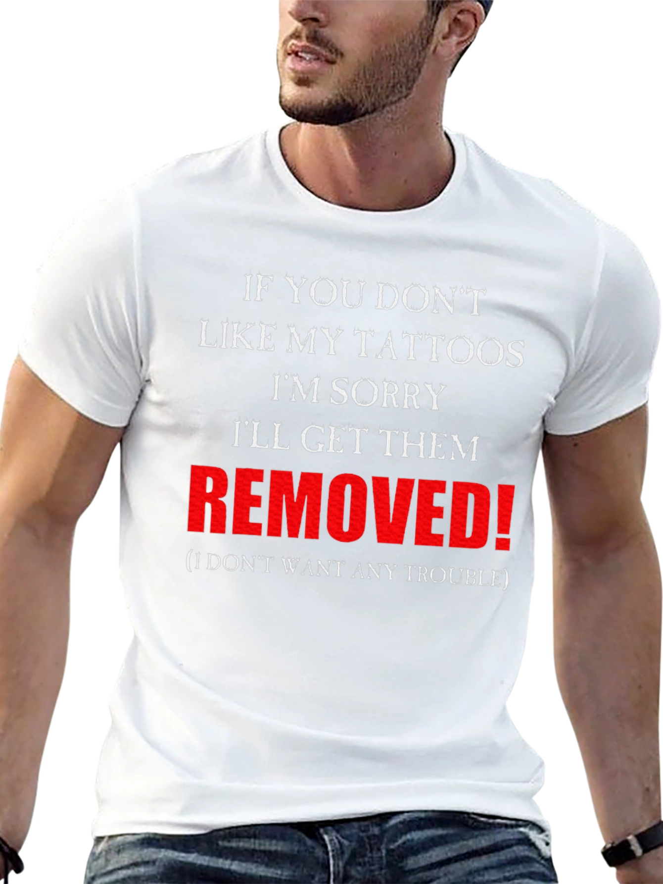Funny Tattoo T-Shirt: Removed!