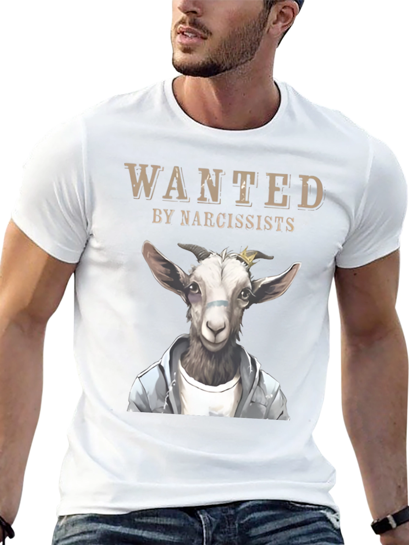 Wanted by Narcissists Goat T-Shirt