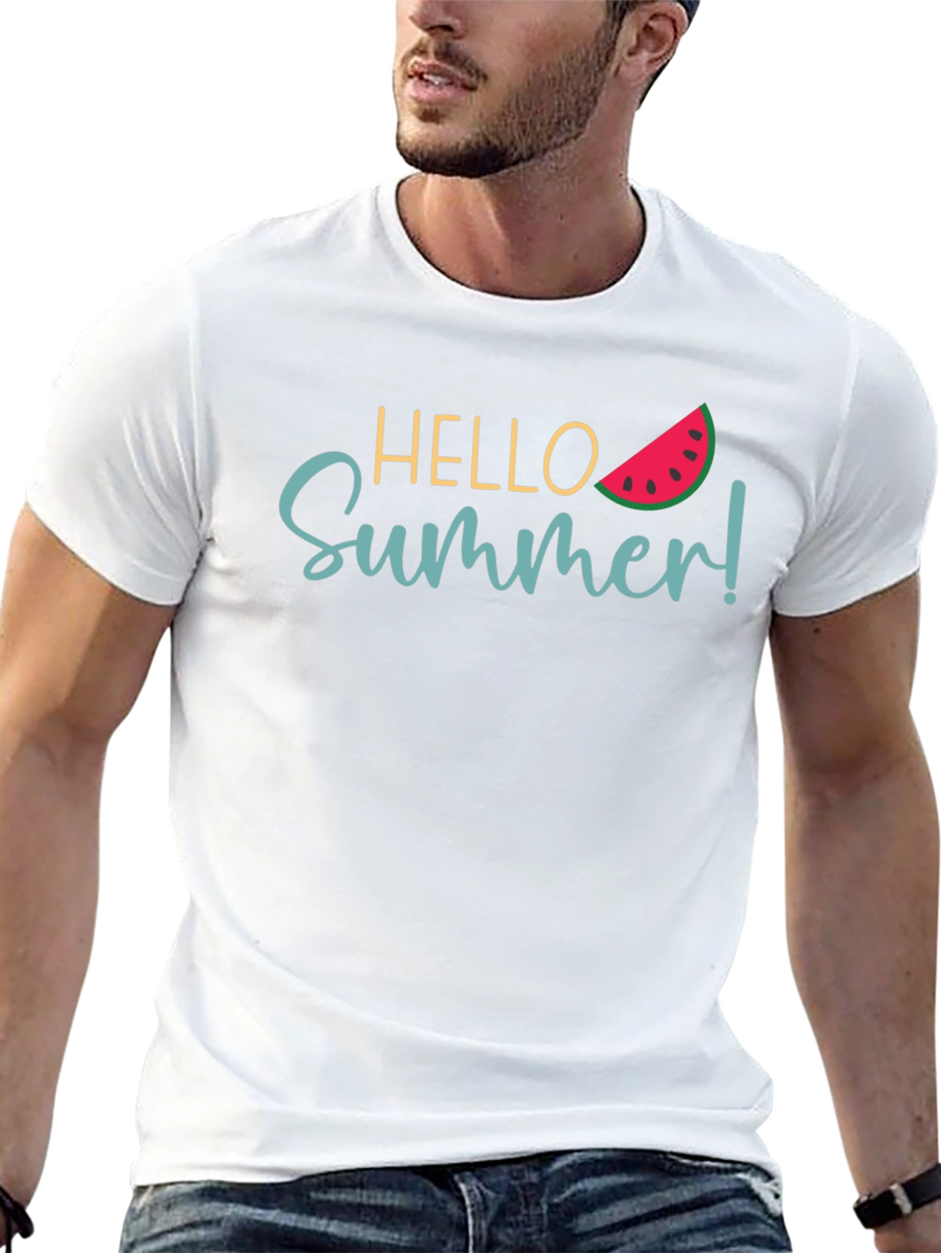 Hello Summer Graphic T-Shirt