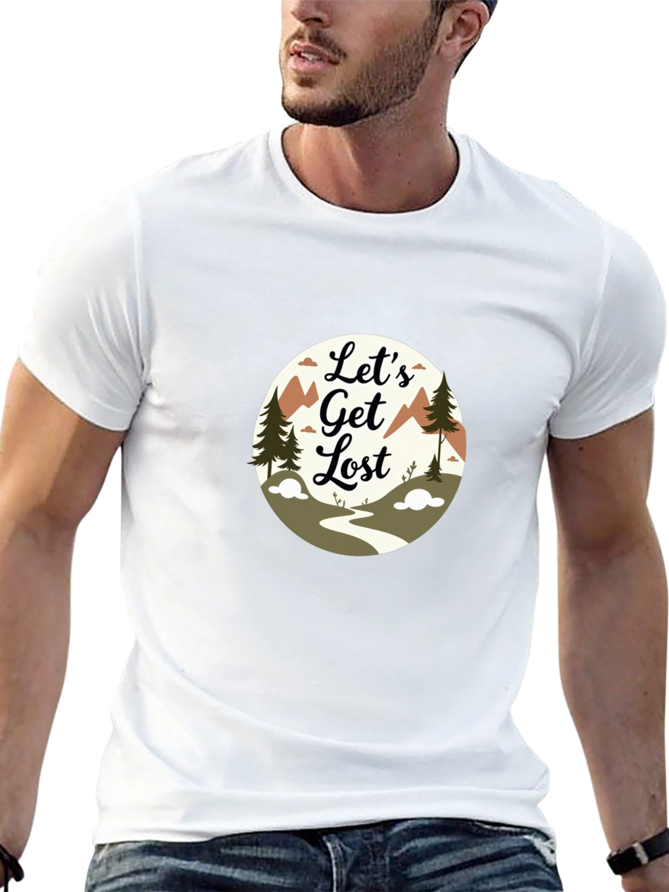 Lets Get Lost Graphic T-Shirt