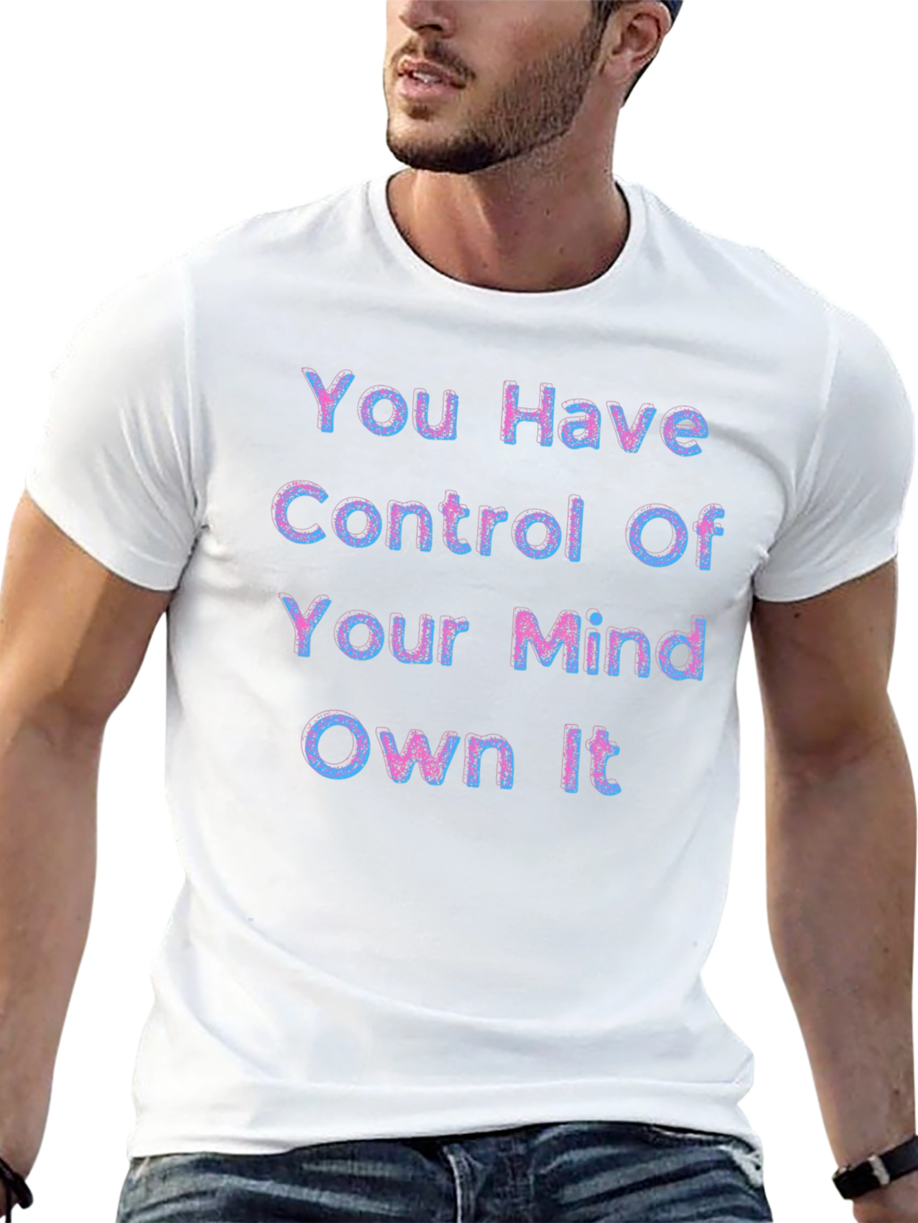 Motivational Graphic Tee - Control Your Mind