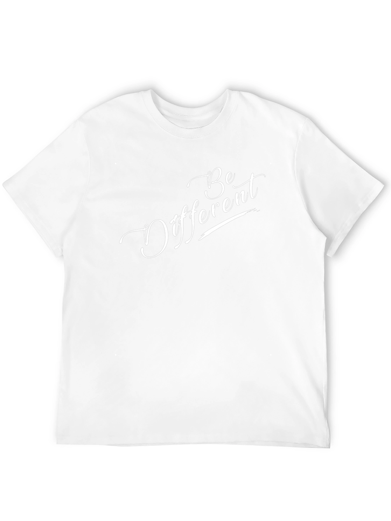 Be Different Black Graphic Tee
