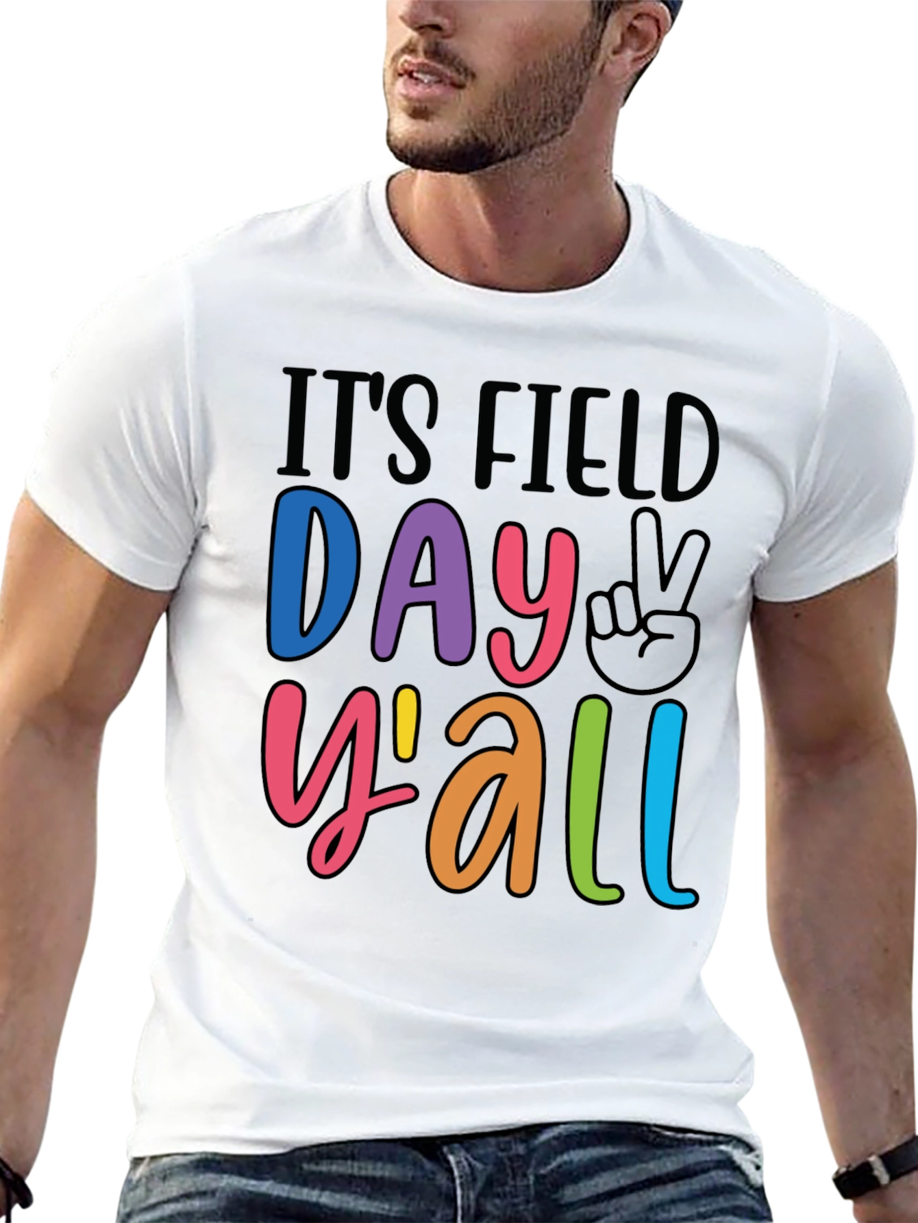 Its Field Day Yall Black T-Shirt