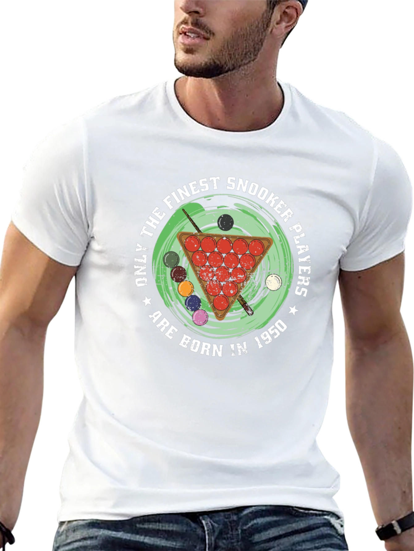 Finest Snooker Players T-Shirt - Born in 1950